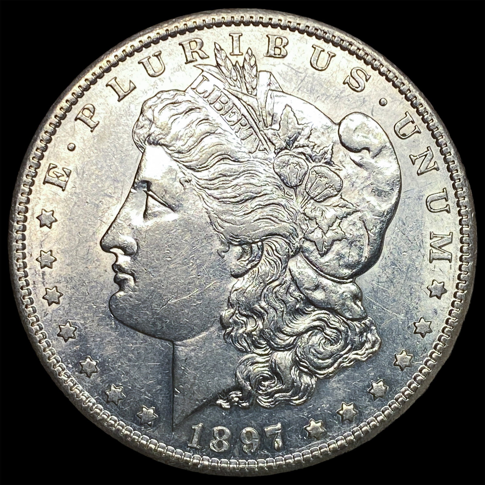 1897-S Silver Morgan Dollar UNCIRCULATED: 1897-S Silver Morgan Dollar UNCIRCULATED