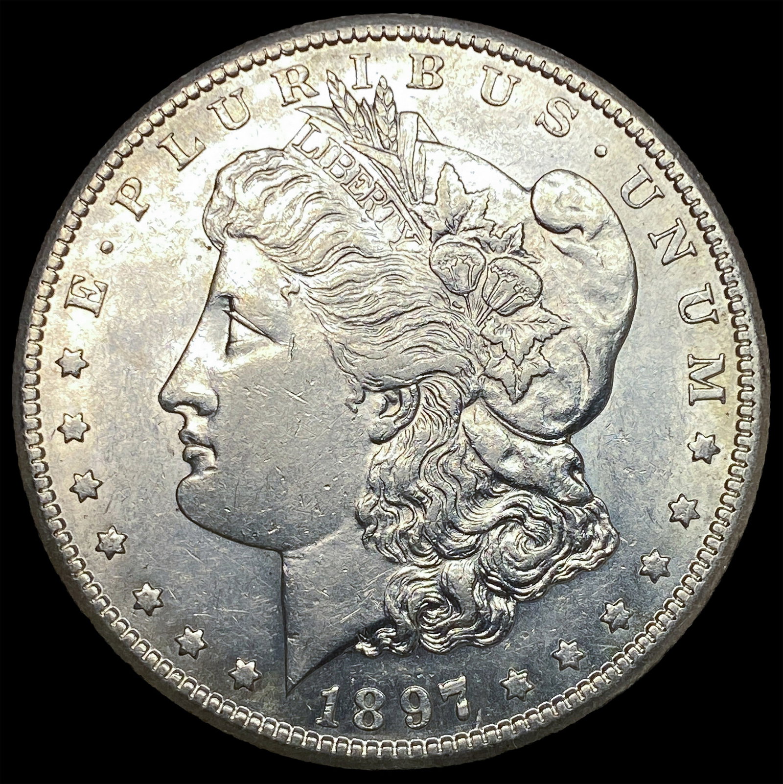1897-S Silver Morgan Dollar UNCIRCULATED: 1897-S Silver Morgan Dollar UNCIRCULATED