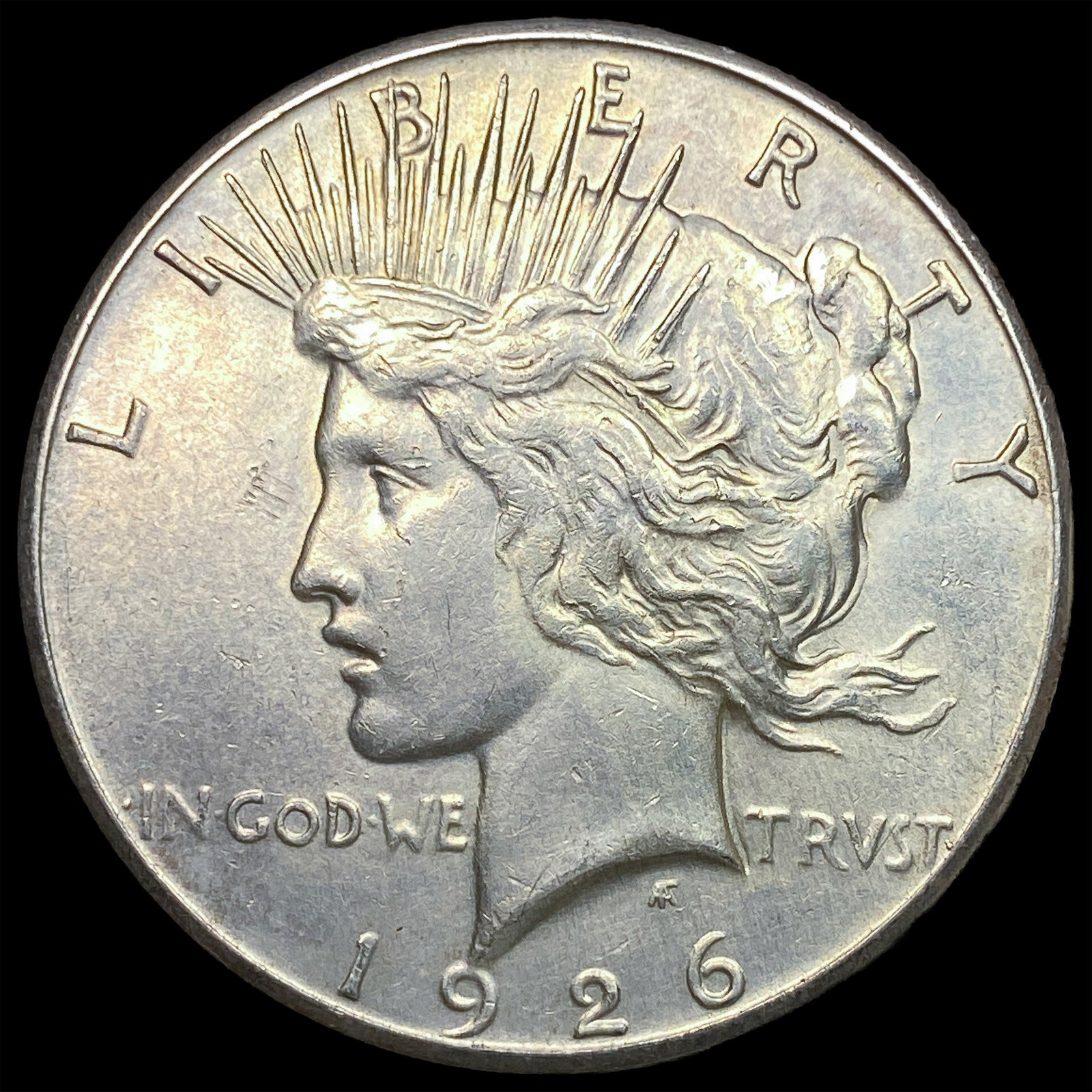 1926-S Silver Peace Dollar CHOICE AU: 1926-S Silver Peace Dollar CHOICE AU