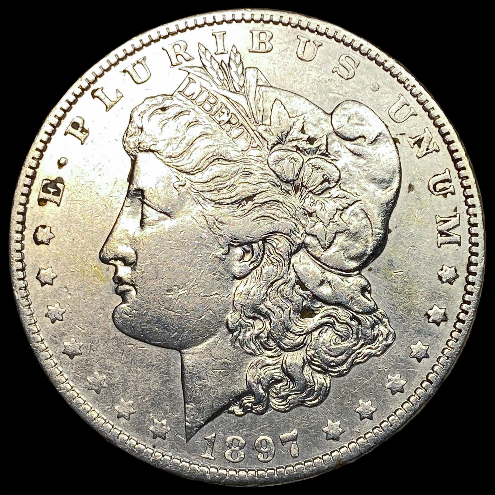 1897-O Silver Morgan Dollar NEARLY UNCIRCULATED: 1897-O Silver Morgan Dollar NEARLY UNCIRCULATED