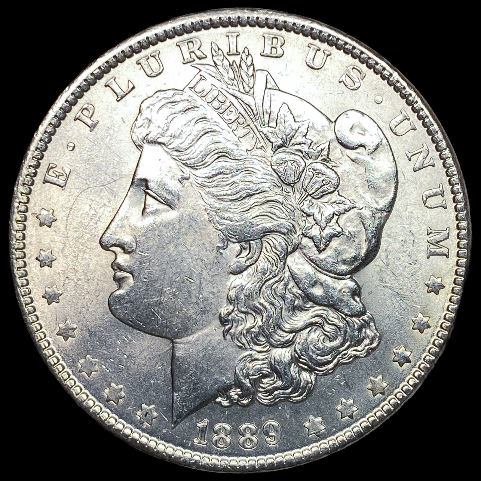 1889 Morgan Silver Dollar UNCIRCULATED: 1889 Morgan Silver Dollar UNCIRCULATED