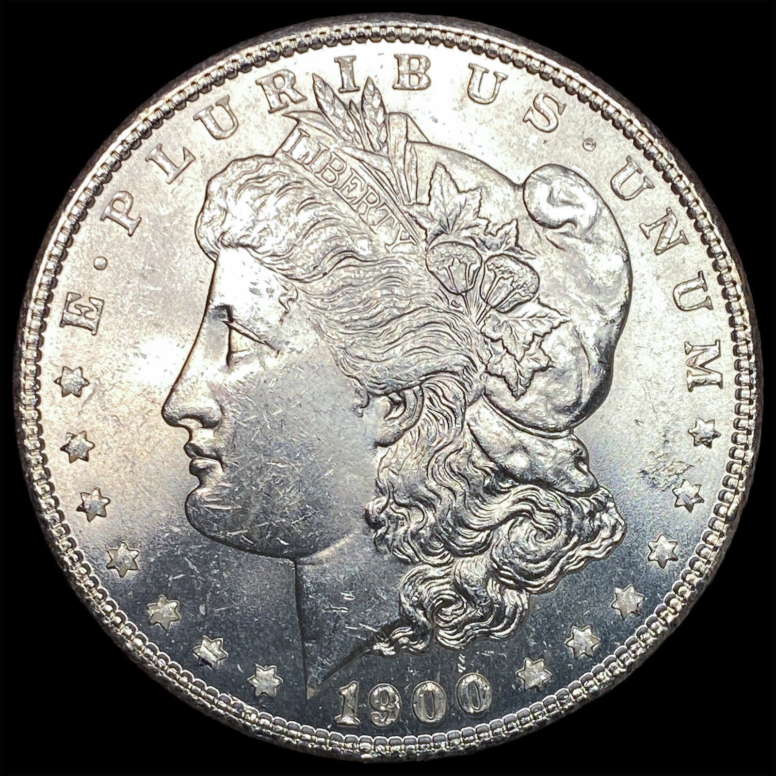 1900-S Silver Morgan Dollar UNCIRCULATED: 1900-S Silver Morgan Dollar UNCIRCULATED
