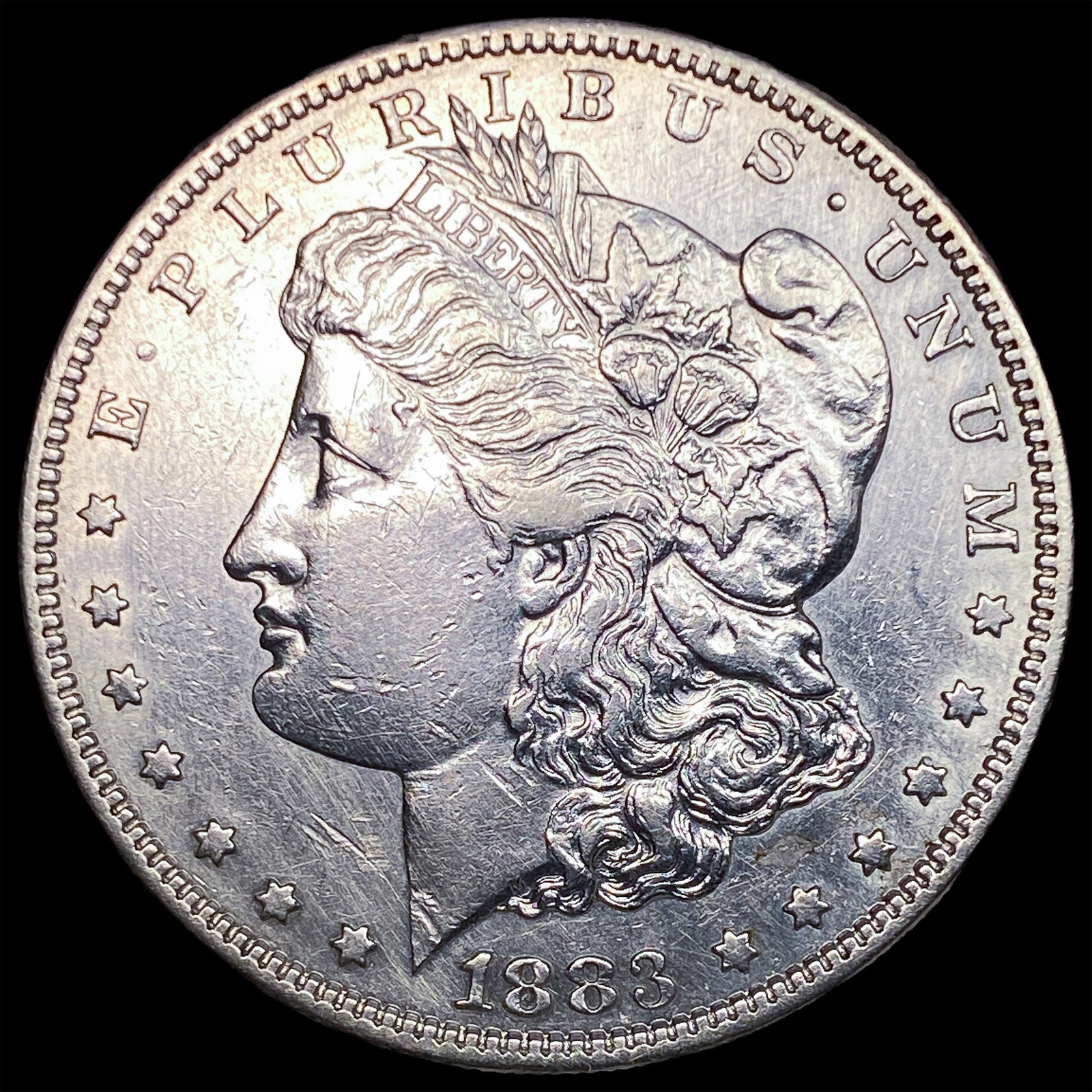 1883-S Silver Morgan Dollar CLOSELY UNCIRCULATED: 1883-S Silver Morgan Dollar CLOSELY UNCIRCULATED