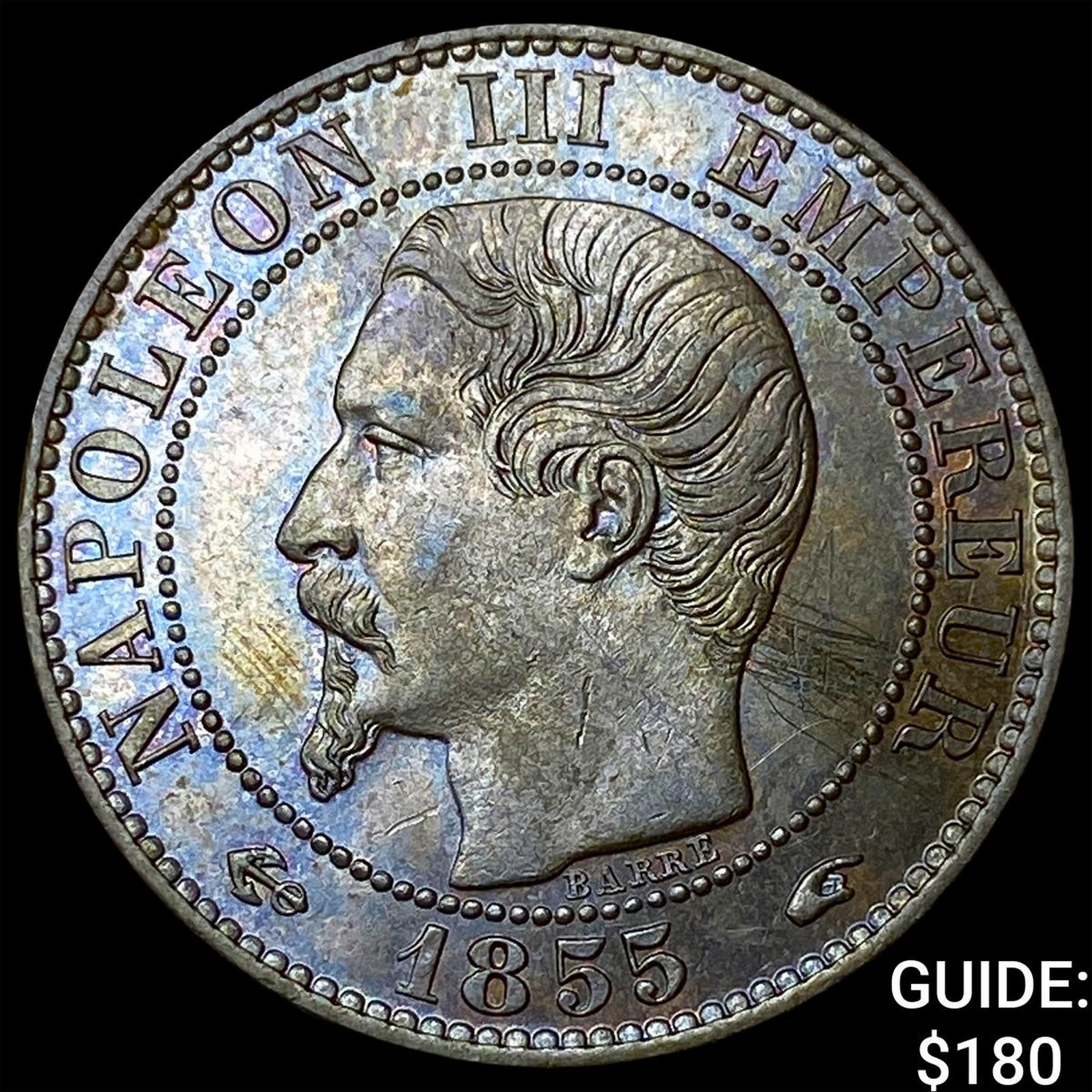 1855A France 5 Centimes (1 of 2)