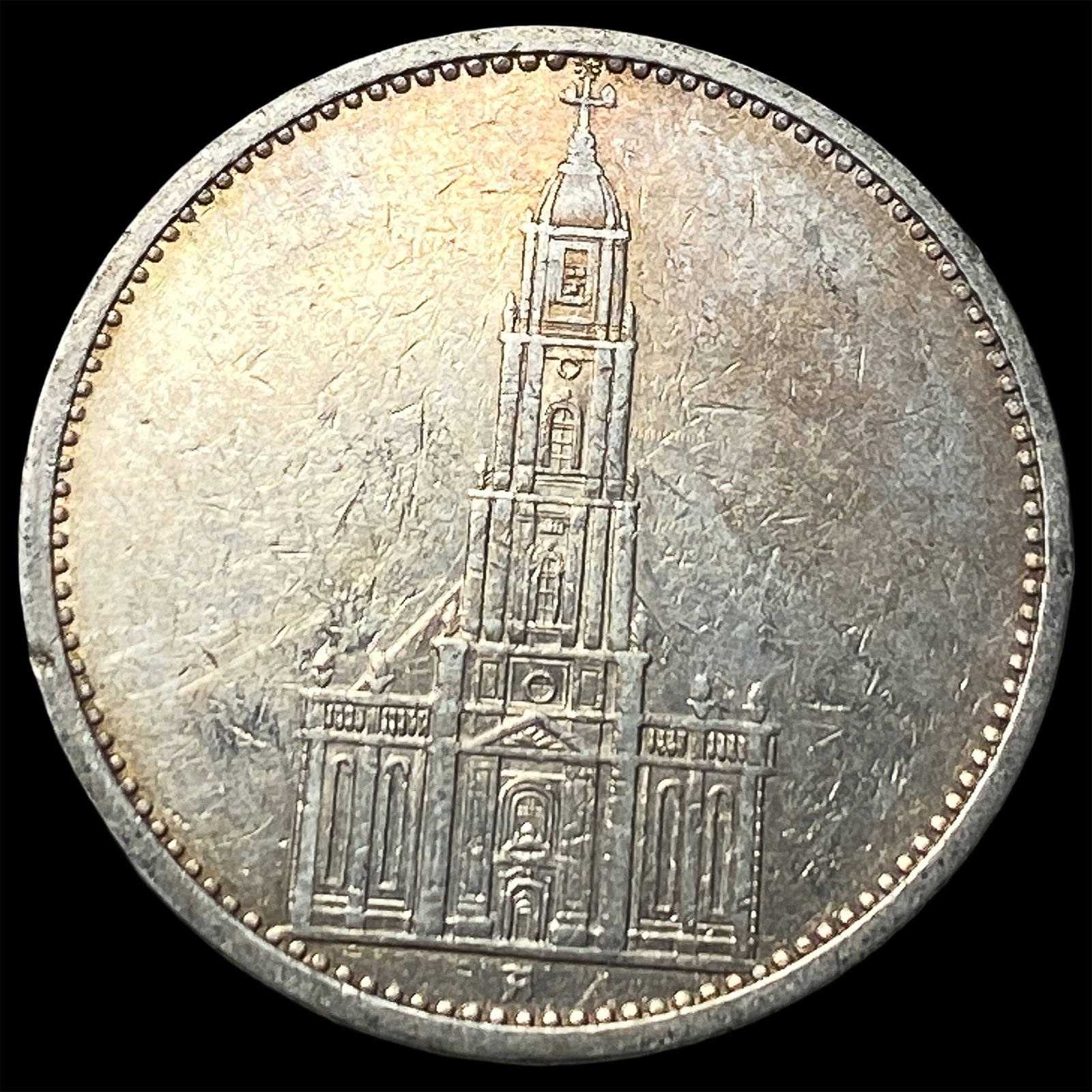 1935 Germany Silver 5 Riechsmark: 1935 Germany Silver 5 Riechsmark