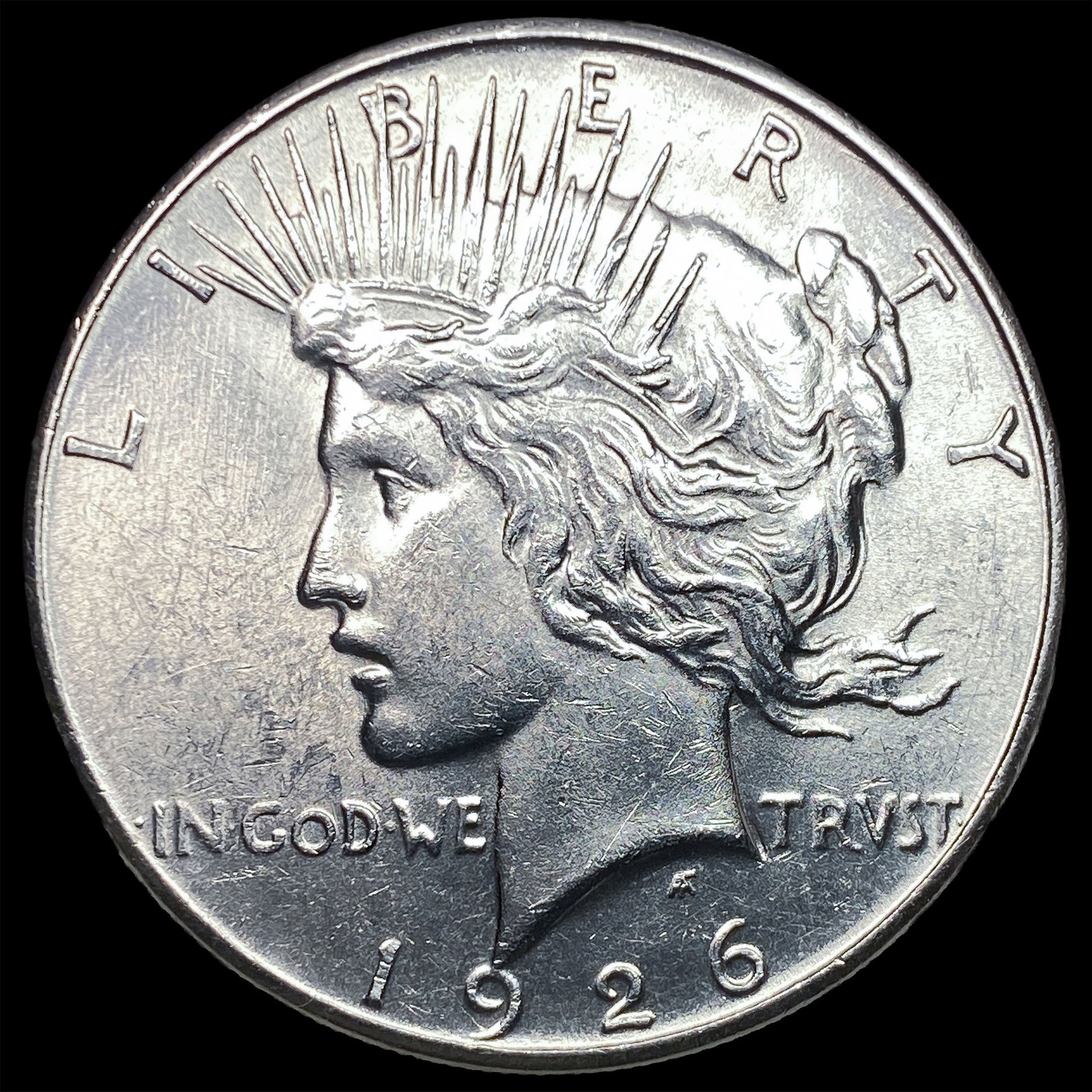 1926-S Silver Peace Dollar UNCIRCULATED: 1926-S Silver Peace Dollar UNCIRCULATED