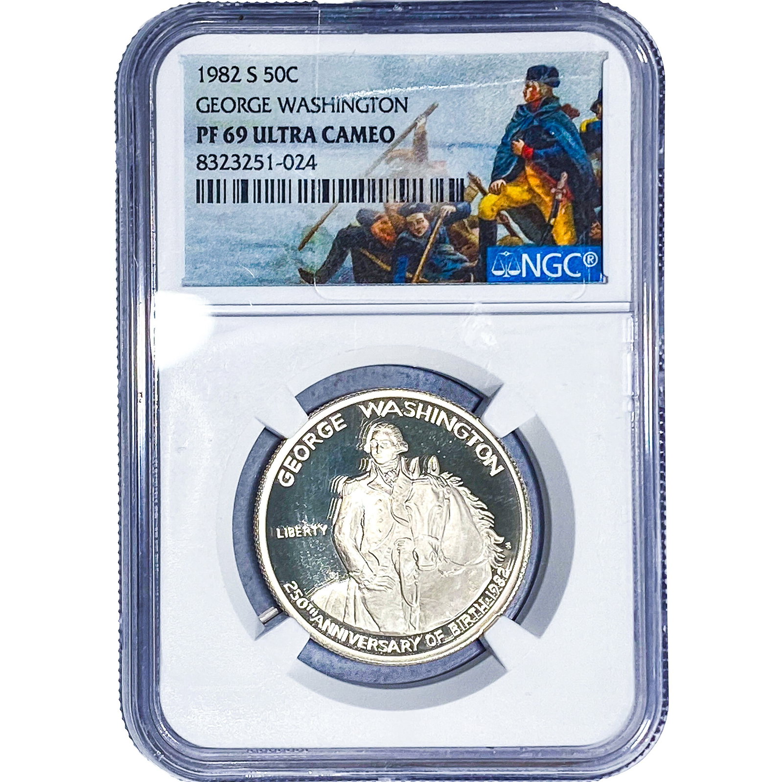 1982-S 50C Washington NGC PF69 Ultra Cameo (1 of 2)