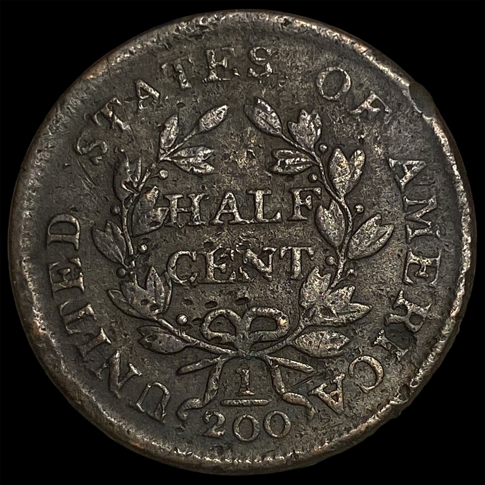 1804 Draped Bust Half Cent HIGH GRADE - 2