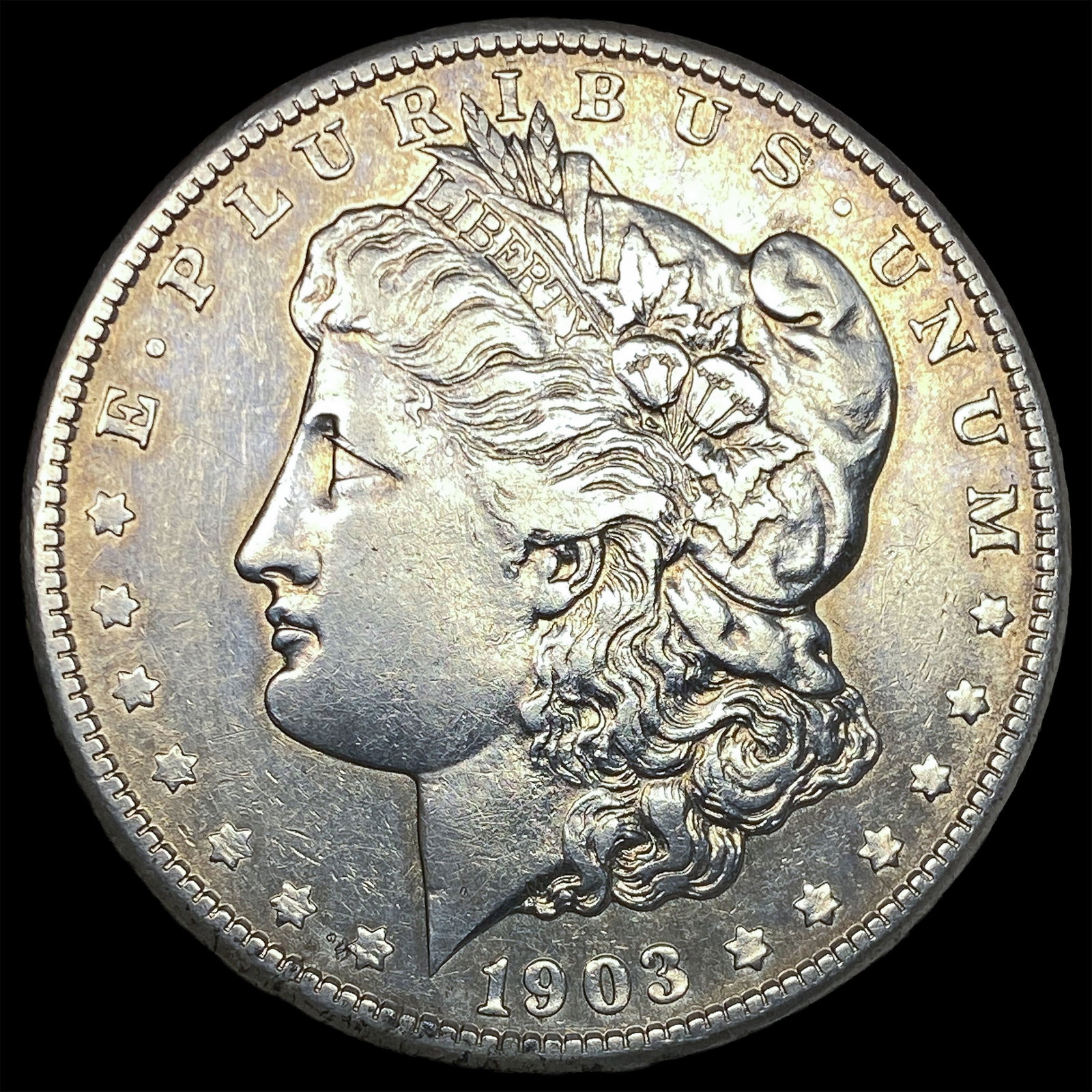 1903-S Silver Morgan Dollar NEARLY UNCIRCULATED: 1903-S Silver Morgan Dollar NEARLY UNCIRCULATED