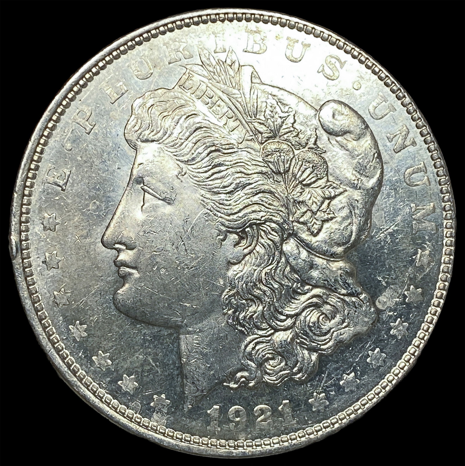 1921 Silver Morgan Dollar UNCIRCULATED: 1921 Silver Morgan Dollar UNCIRCULATED