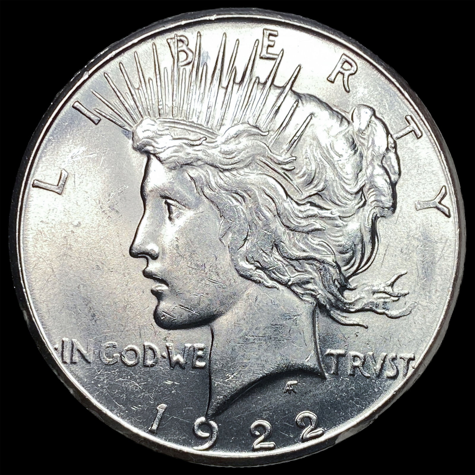 1922 Silver Peace Dollar UNCIRCULATED: 1922 Silver Peace Dollar UNCIRCULATED