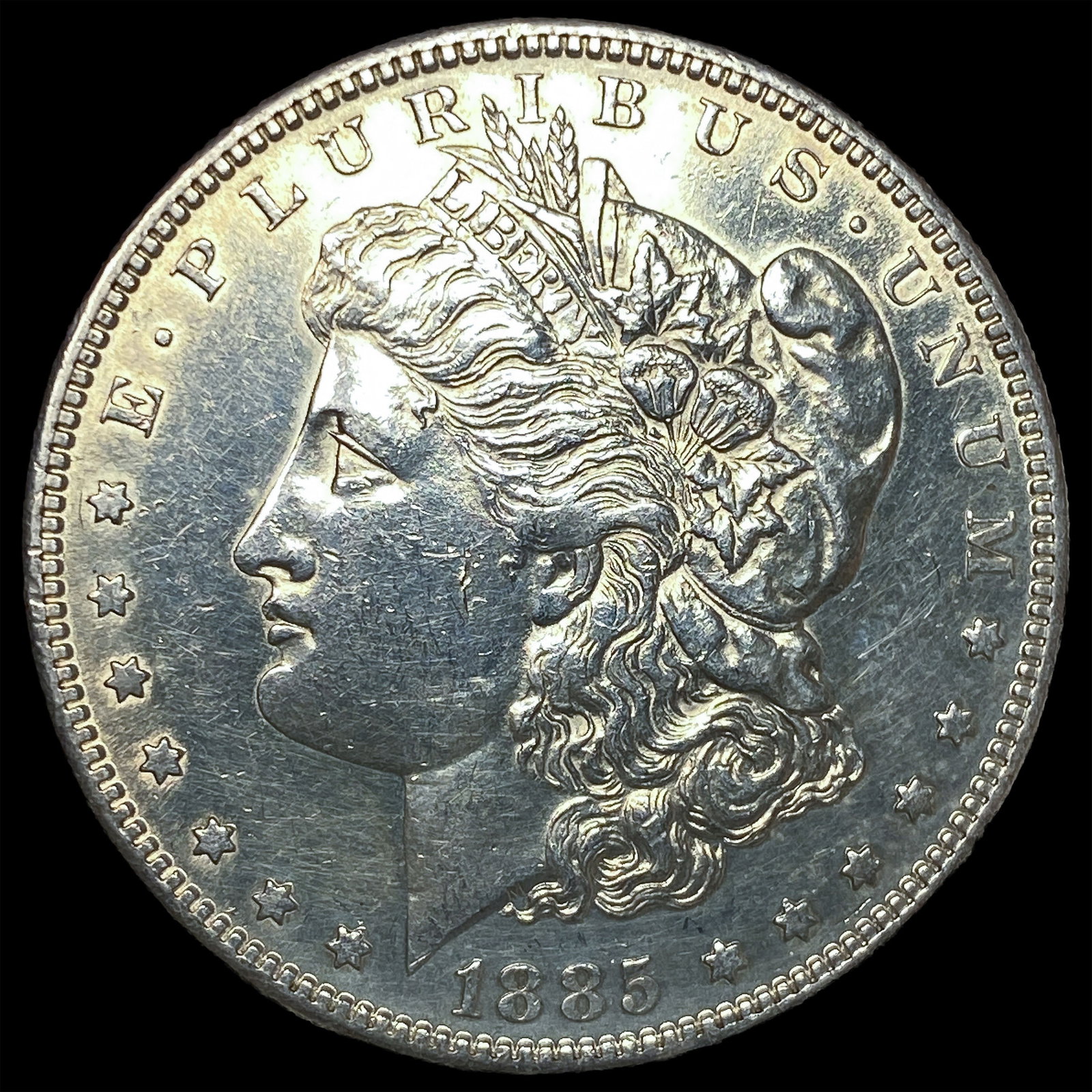 1885-S Silver Morgan Dollar HIGH GRADE: 1885-S Silver Morgan Dollar HIGH GRADE