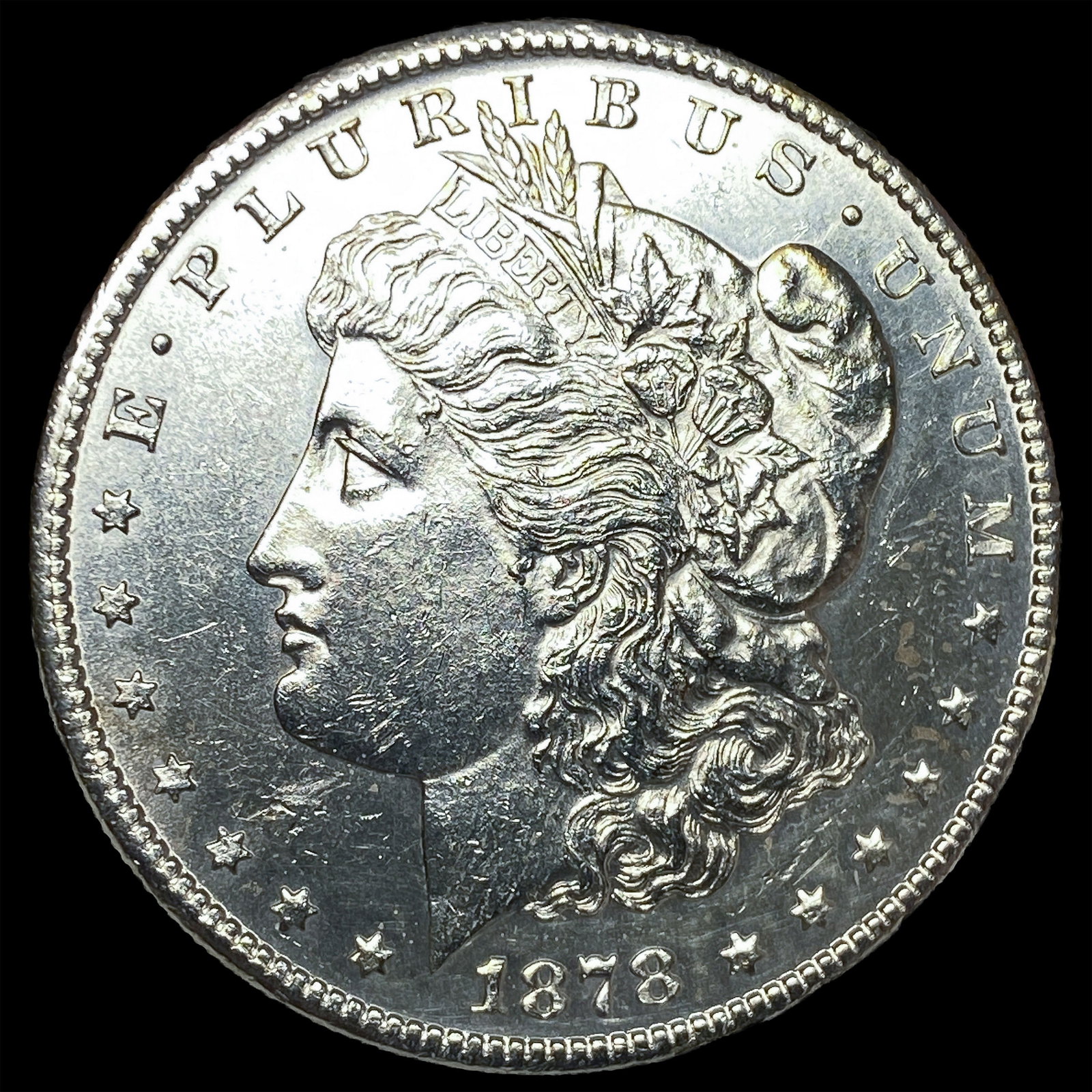 1878 Silver Morgan Dollar UNCIRCULATED: 1878 Silver Morgan Dollar UNCIRCULATED