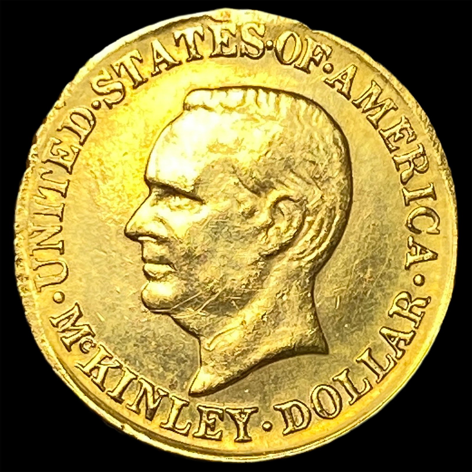 1916 Gold McKinley Dollar Commemorative HIGH GRADE: 1916 Gold McKinley Dollar Commemorative HIGH GRADE