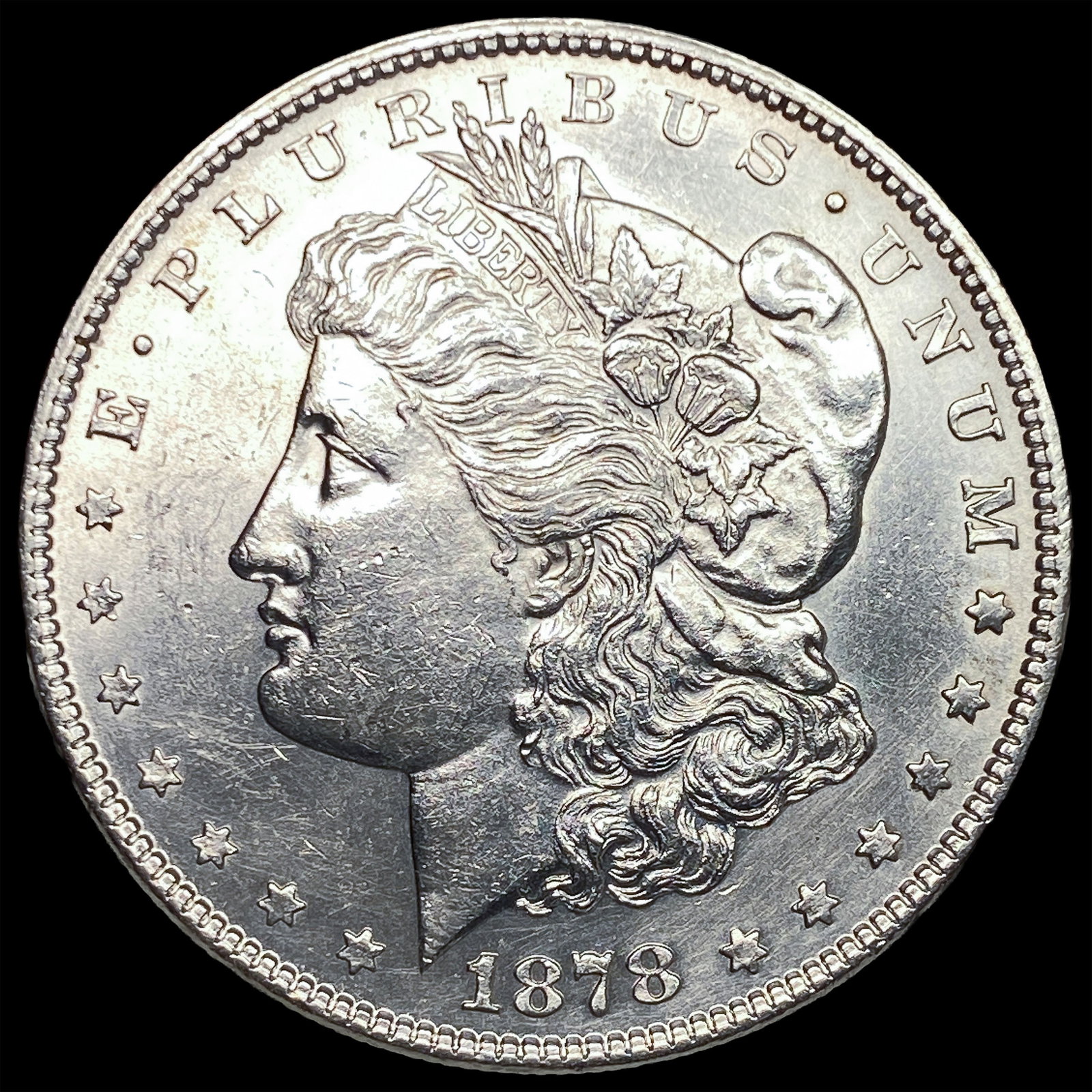 1878 Silver Morgan Dollar UNCIRCULATED: 1878 Silver Morgan Dollar UNCIRCULATED