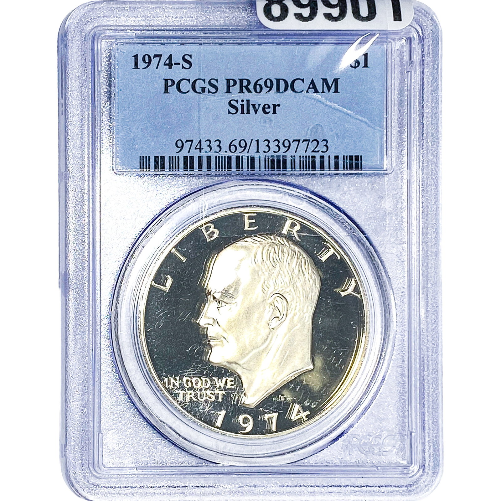 1974-S Eisenhower Dollar PCGS PR69 DCAM (1 of 2)