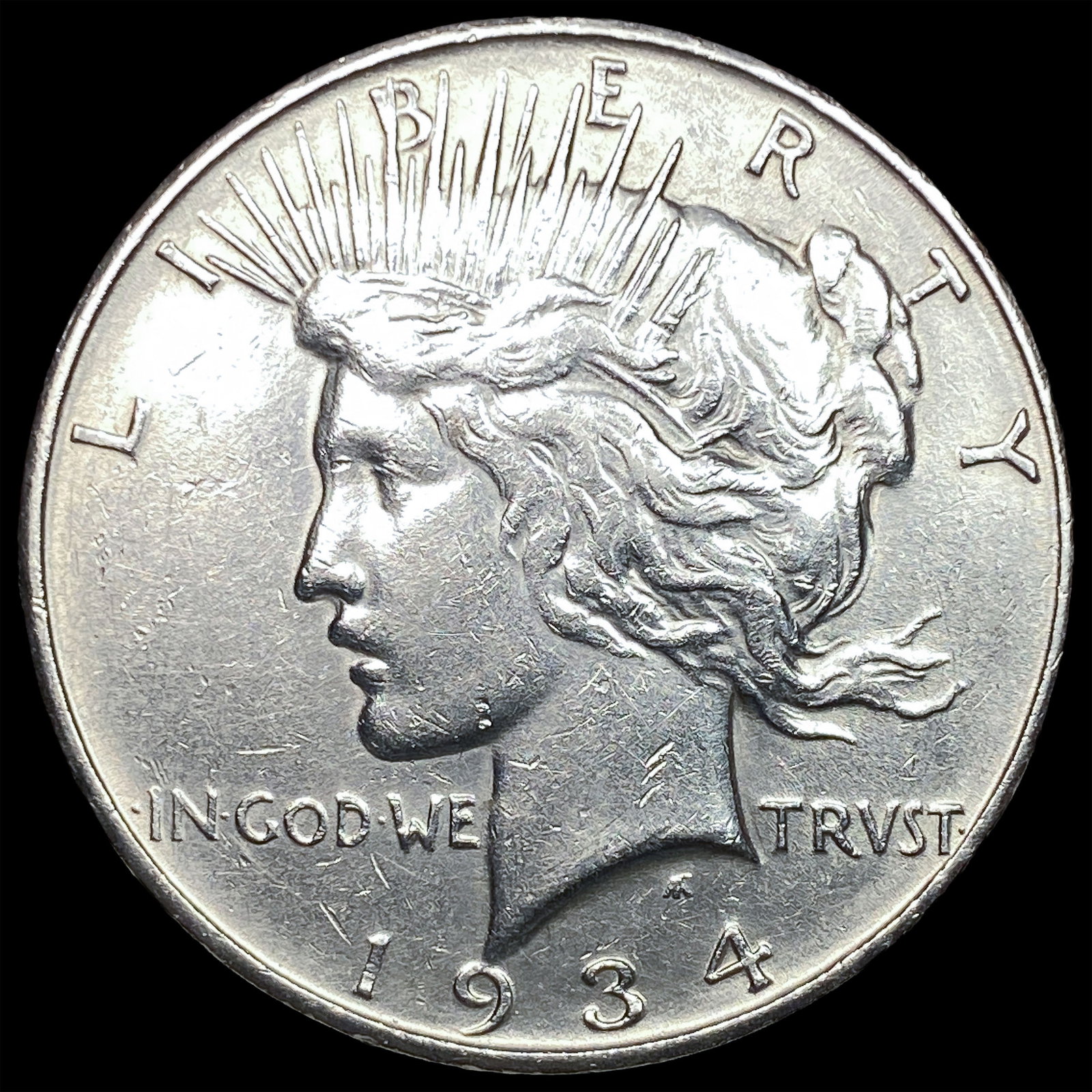 1934 Silver Peace Dollar HIGH GRADE: 1934 Silver Peace Dollar HIGH GRADE