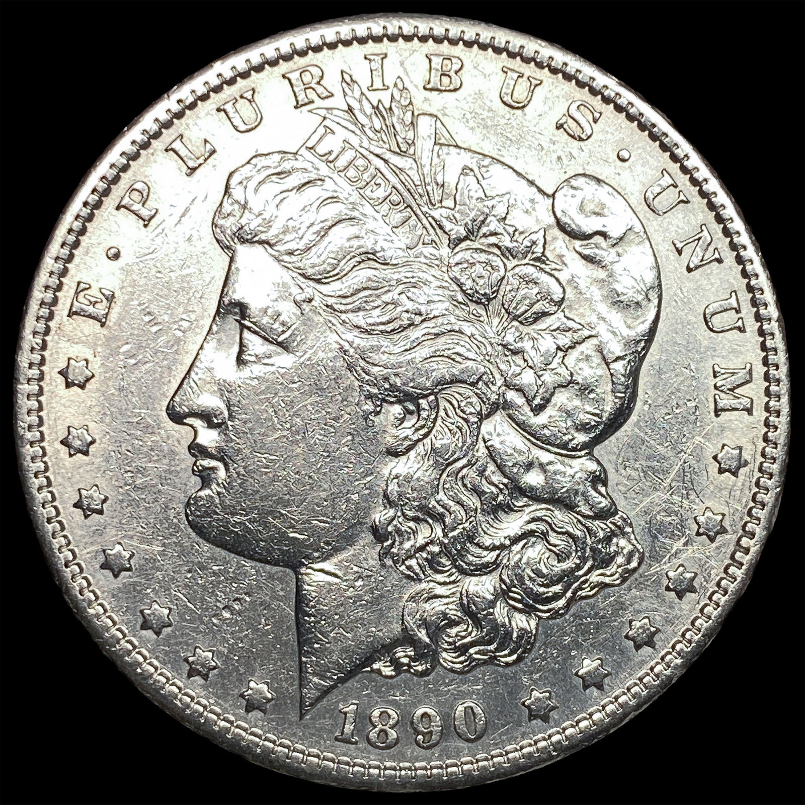 1890-O Silver Morgan Dollar CLOSELY UNCIRCULATED: 1890-O Silver Morgan Dollar CLOSELY UNCIRCULATED