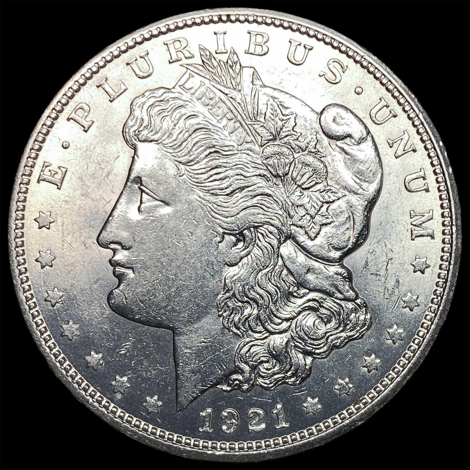 1921 Silver Morgan Dollar UNCIRCULATED: 1921 Silver Morgan Dollar UNCIRCULATED