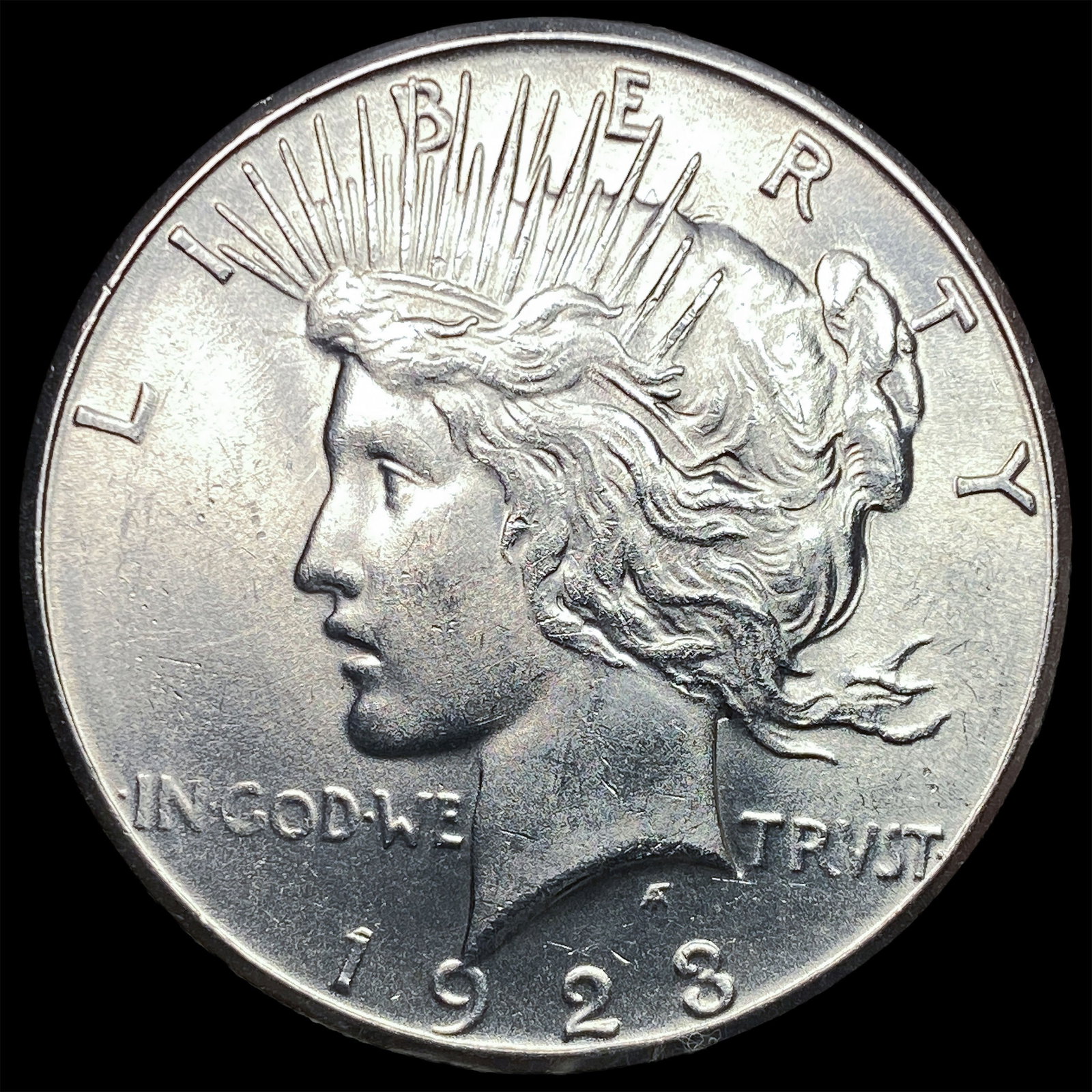 1923-S Silver Peace Dollar UNCIRCULATED: 1923-S Silver Peace Dollar UNCIRCULATED