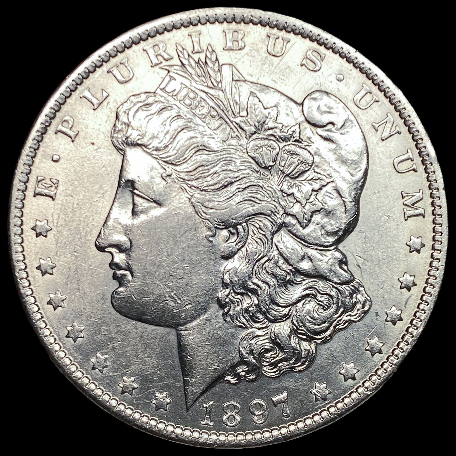 1897-O Silver Morgan Dollar CLOSELY UNCIRCULATED: 1897-O Silver Morgan Dollar CLOSELY UNCIRCULATED