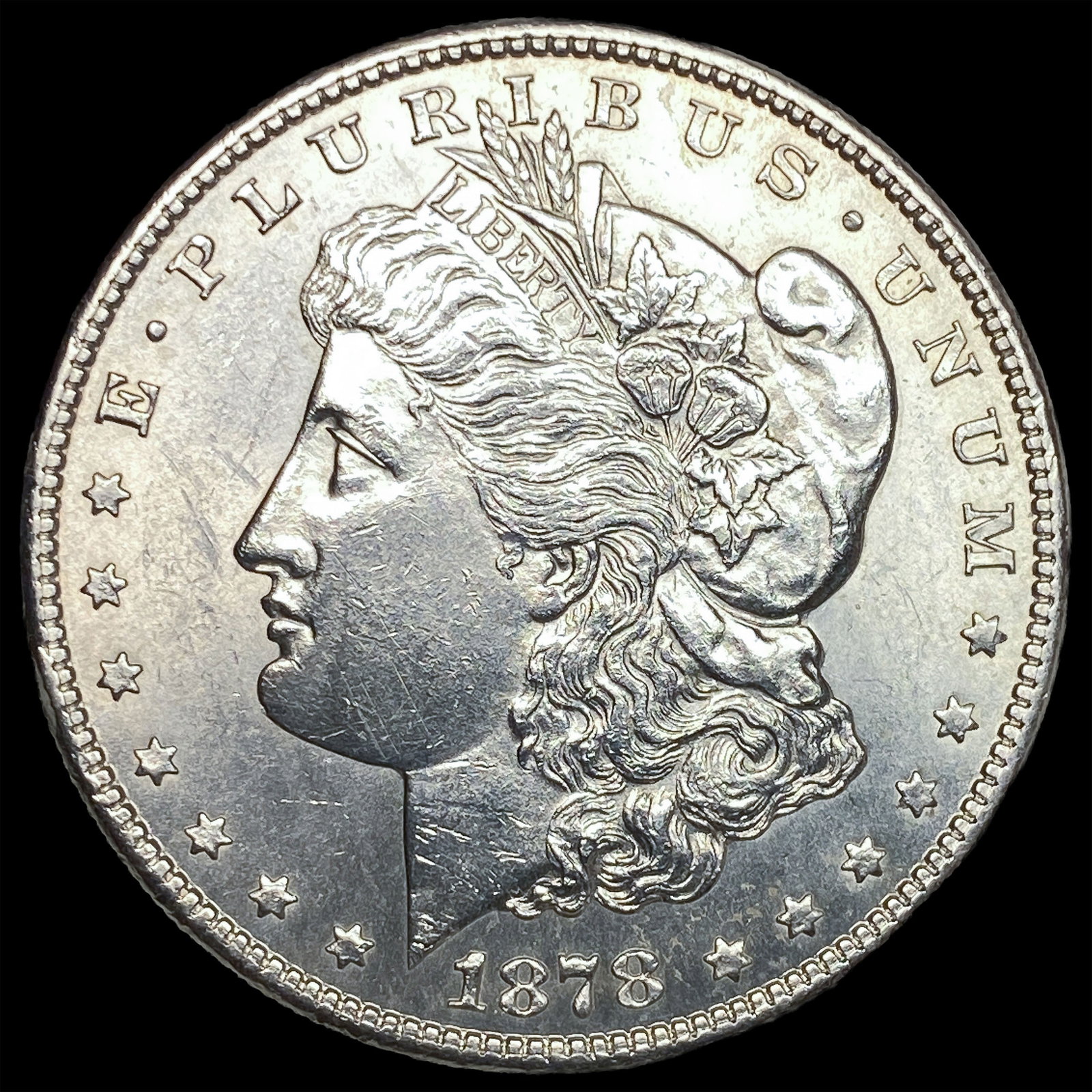 1878-S Silver Morgan Dollar UNCIRCULATED: 1878-S Silver Morgan Dollar UNCIRCULATED
