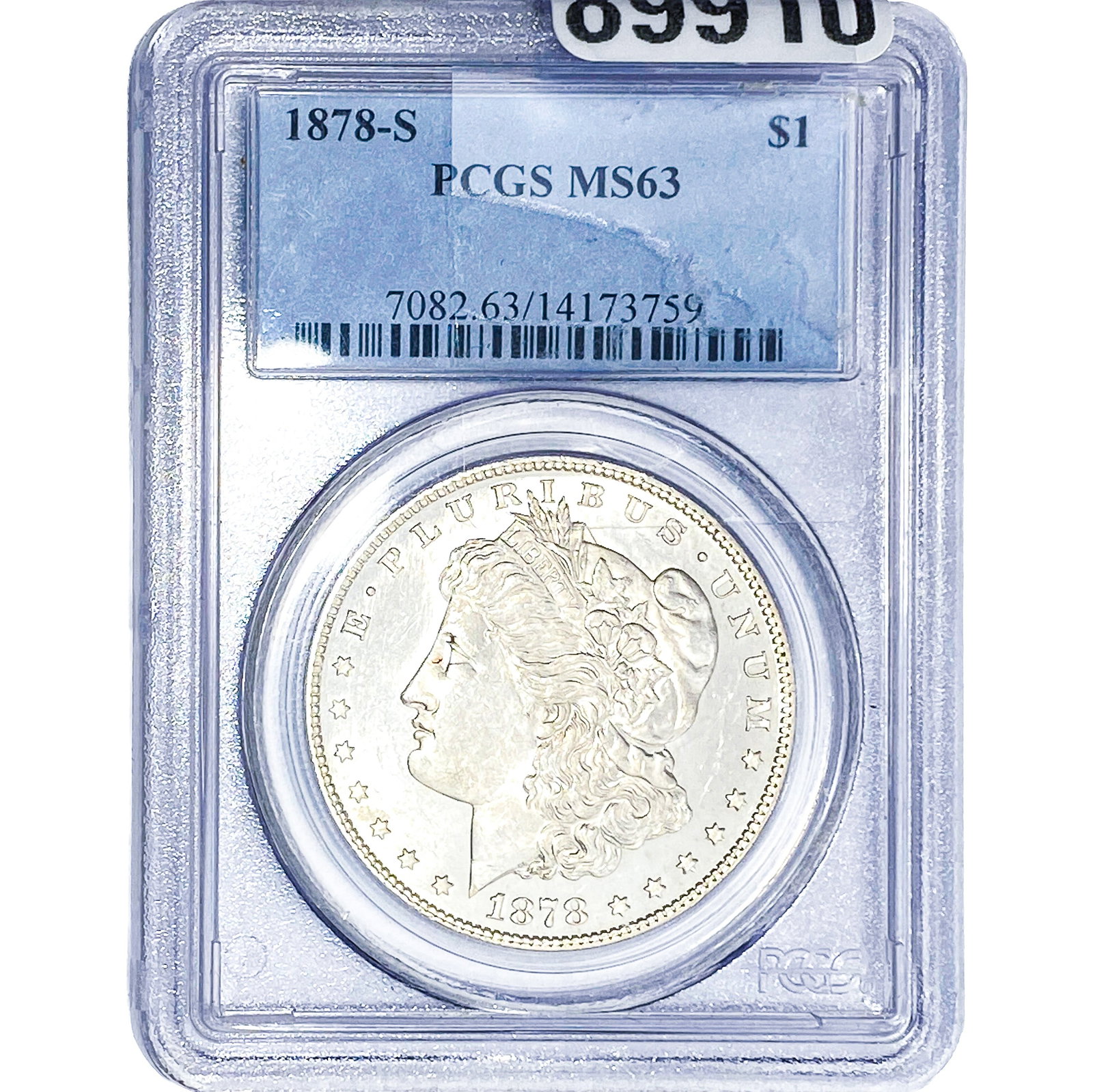 1878-S Morgan Silver Dollar PCGS MS63 (1 of 2)