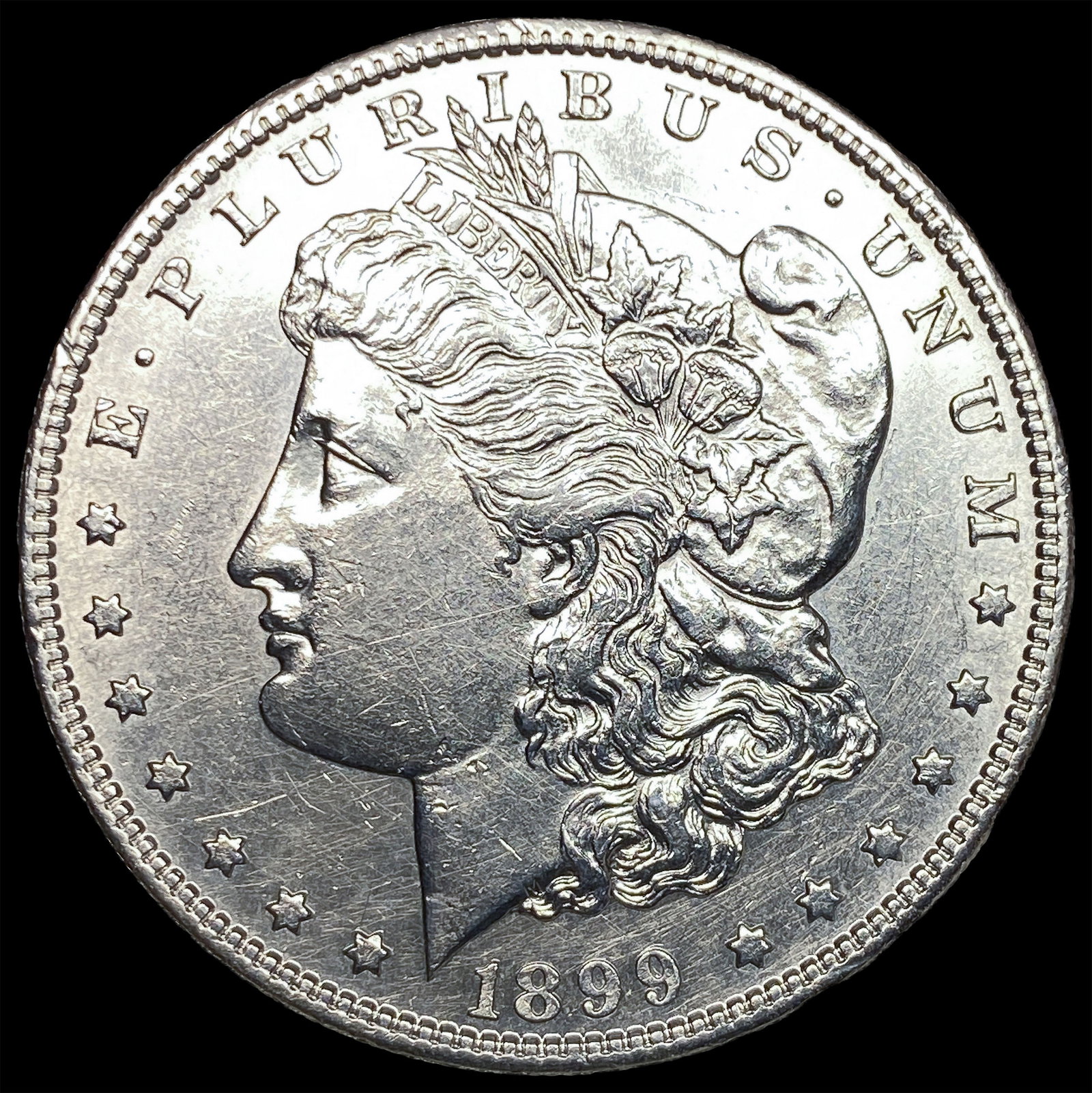 1899-S Morgan Silver Dollar CLOSELY UNCIRCULATED: 1899-S Morgan Silver Dollar CLOSELY UNCIRCULATED