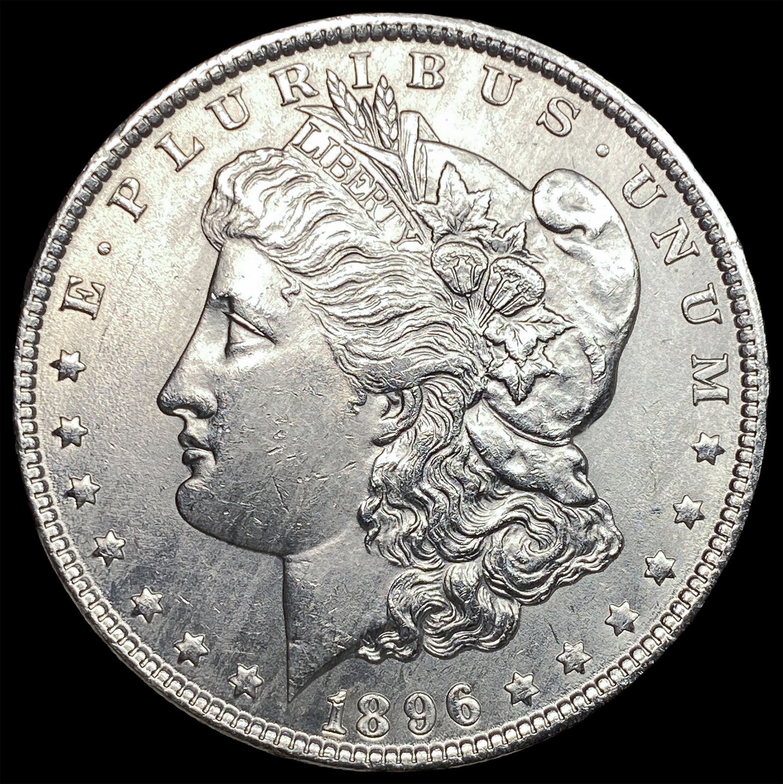 1896 Morgan Silver Dollar UNCIRCULATED: 1896 Morgan Silver Dollar UNCIRCULATED