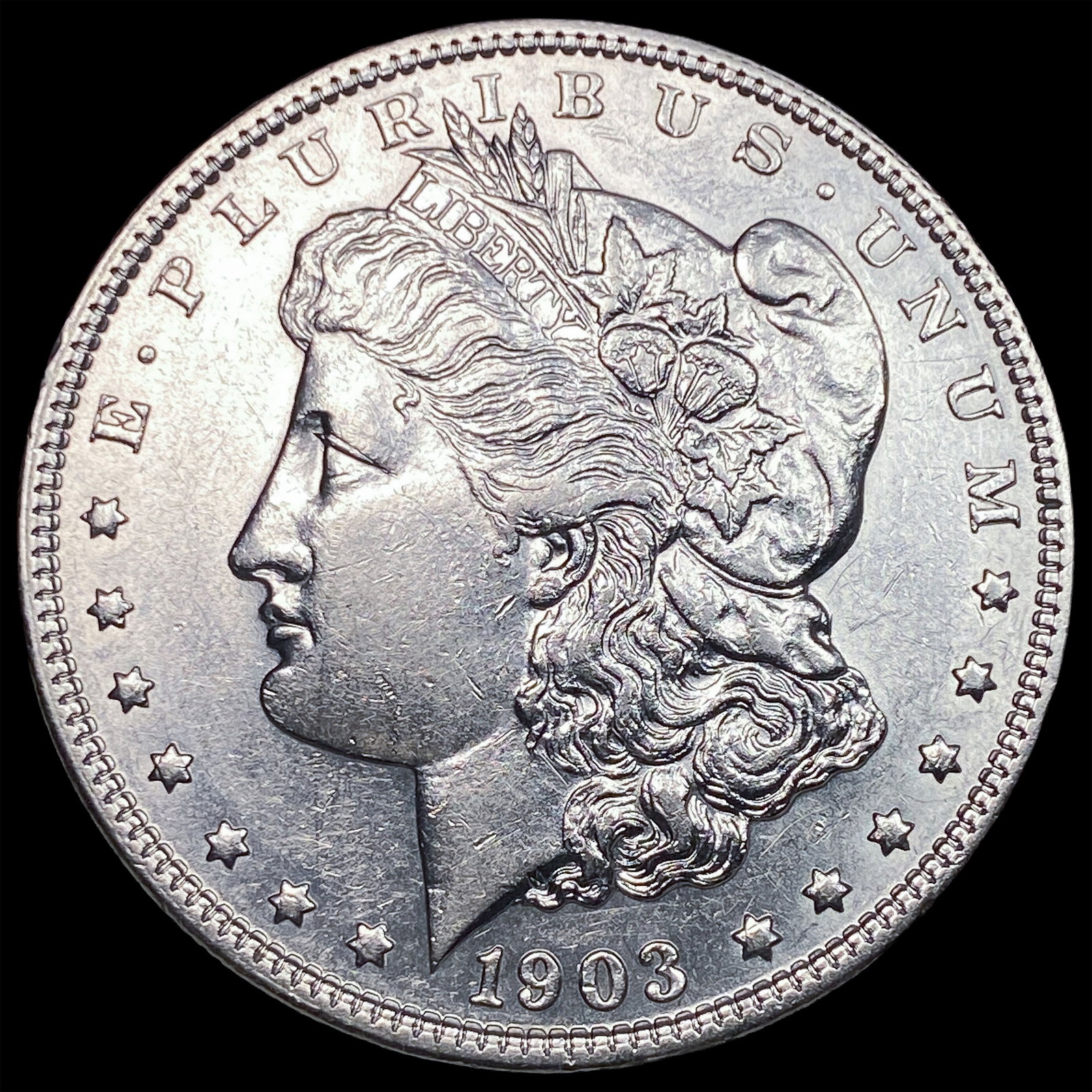 1903 Silver Morgan Dollar CLOSELY UNCIRCULATED: 1903 Silver Morgan Dollar CLOSELY UNCIRCULATED