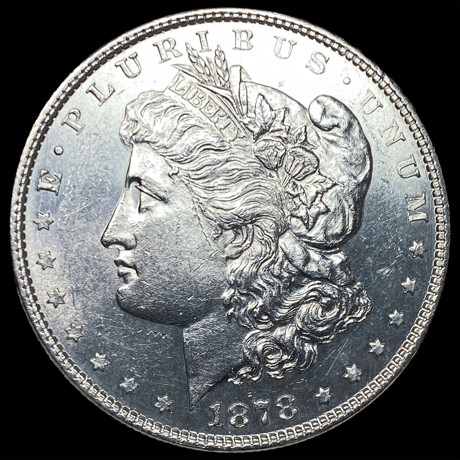 1878-S Silver Morgan Dollar UNCIRCULATED: 1878-S Silver Morgan Dollar UNCIRCULATED
