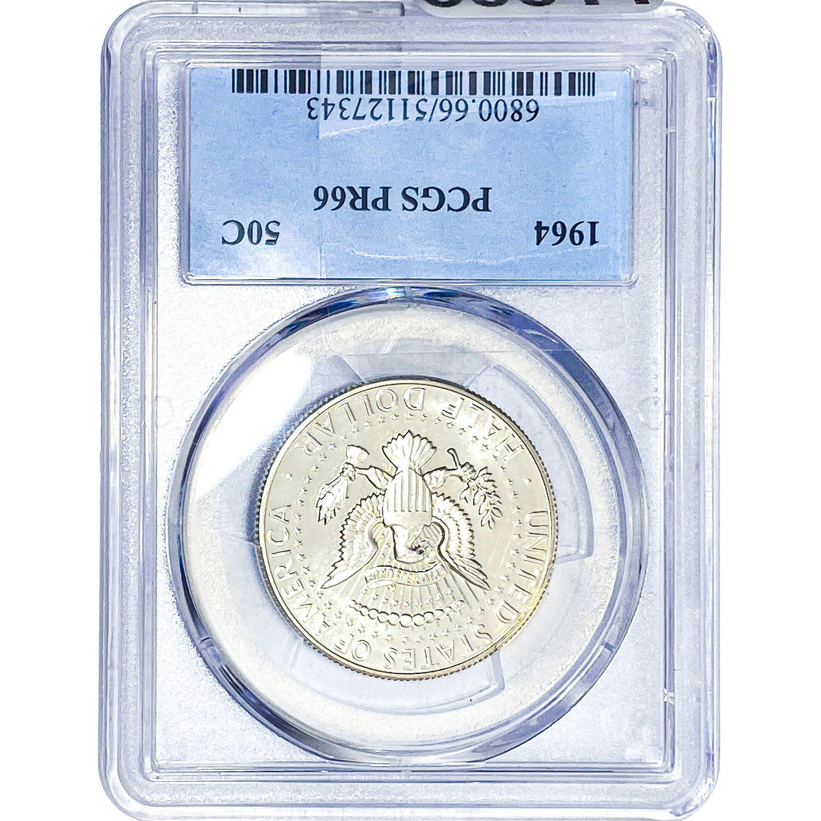 1964 Kennedy Half Dollar PCGS PR66: 1964 Kennedy Half Dollar PCGS PR66