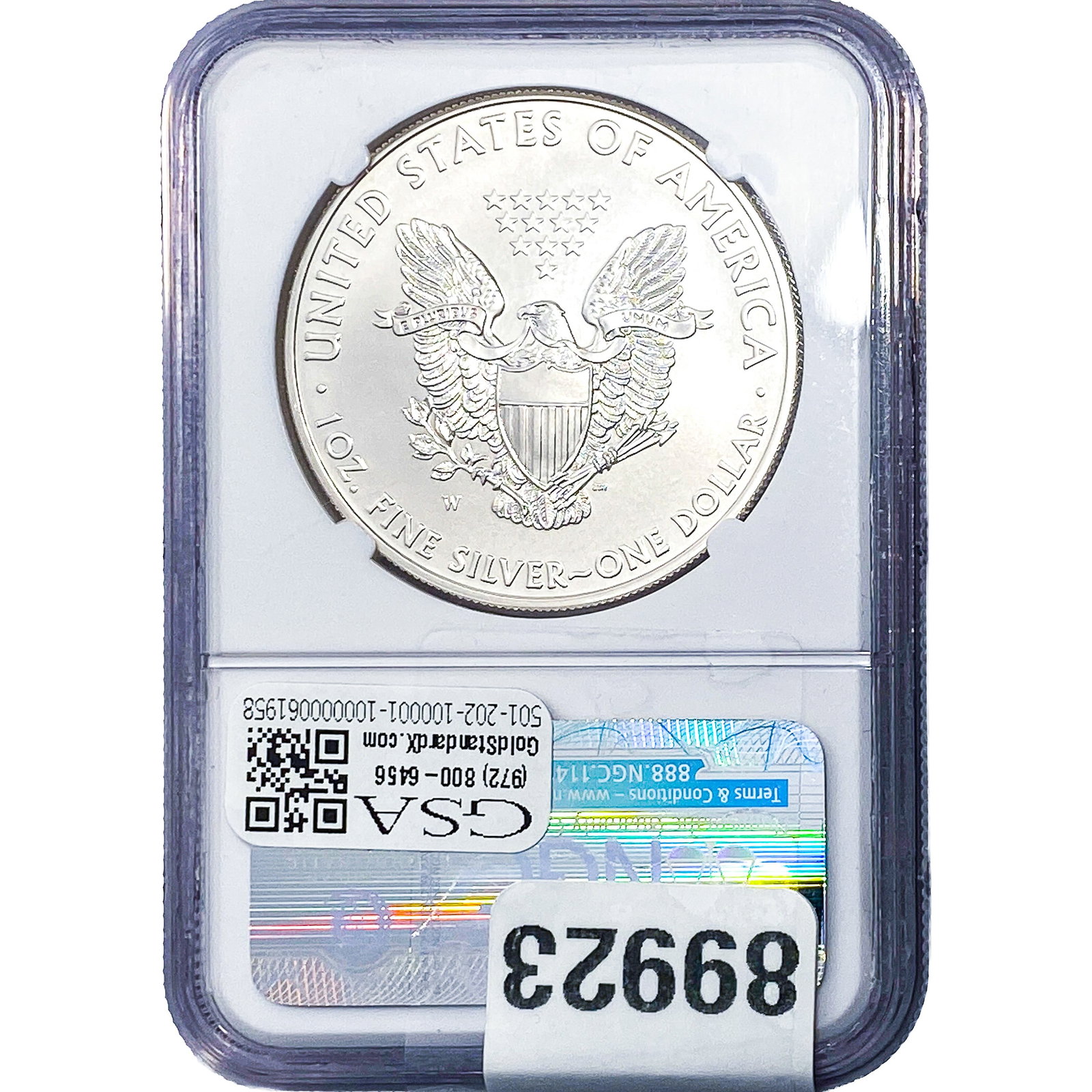 2011-W Silver Eagle NGC MS70 - 2