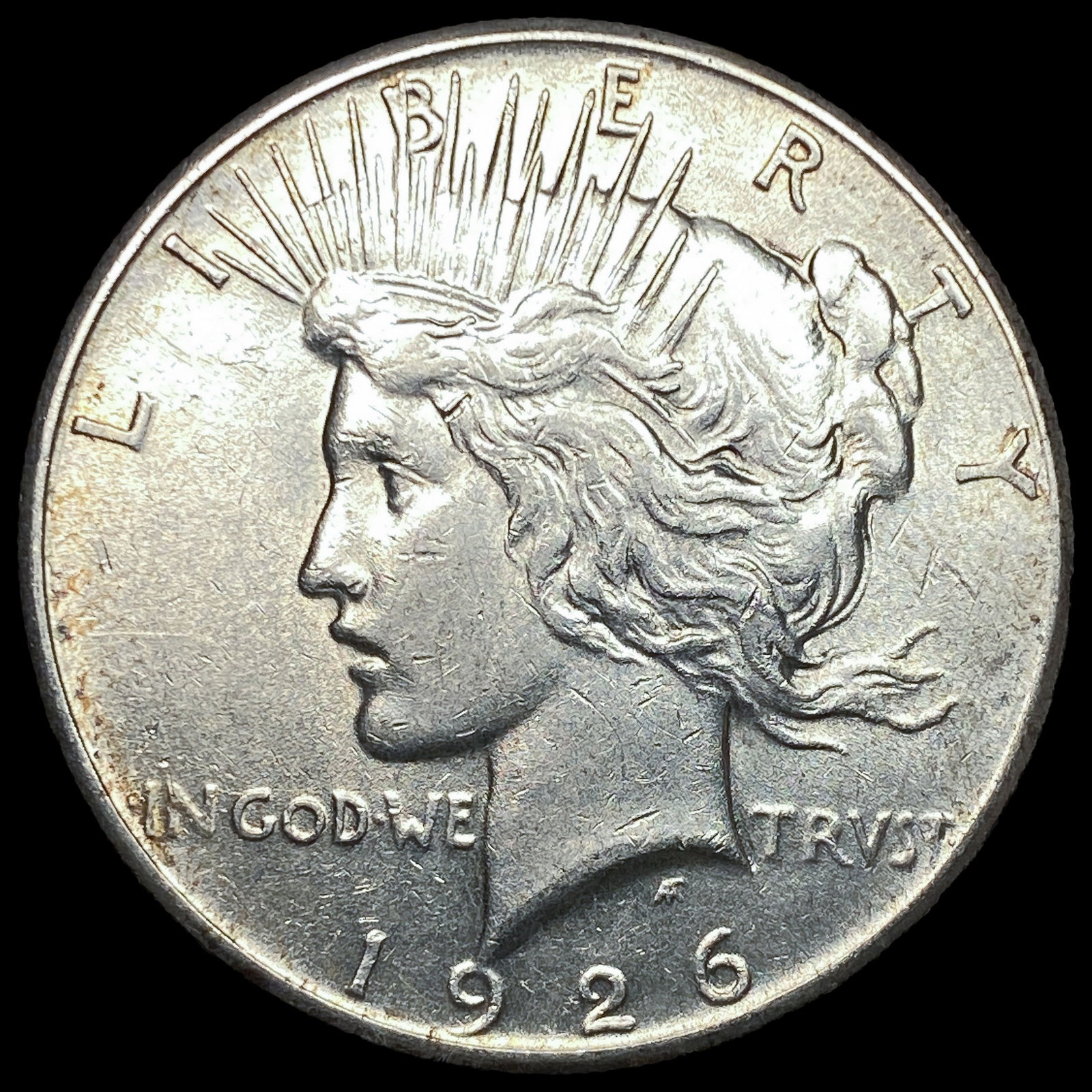 1926 Peace Silver Dollar CLOSELY UNCIRCULATED: 1926 Peace Silver Dollar CLOSELY UNCIRCULATED