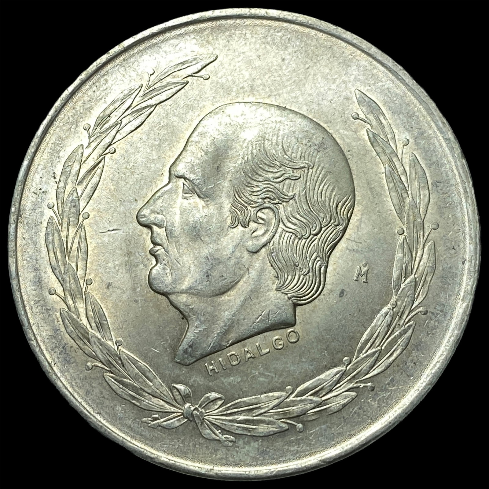 1953Mo Mexico Silver 5 Pesos: 1953Mo Mexico Silver 5 Pesos