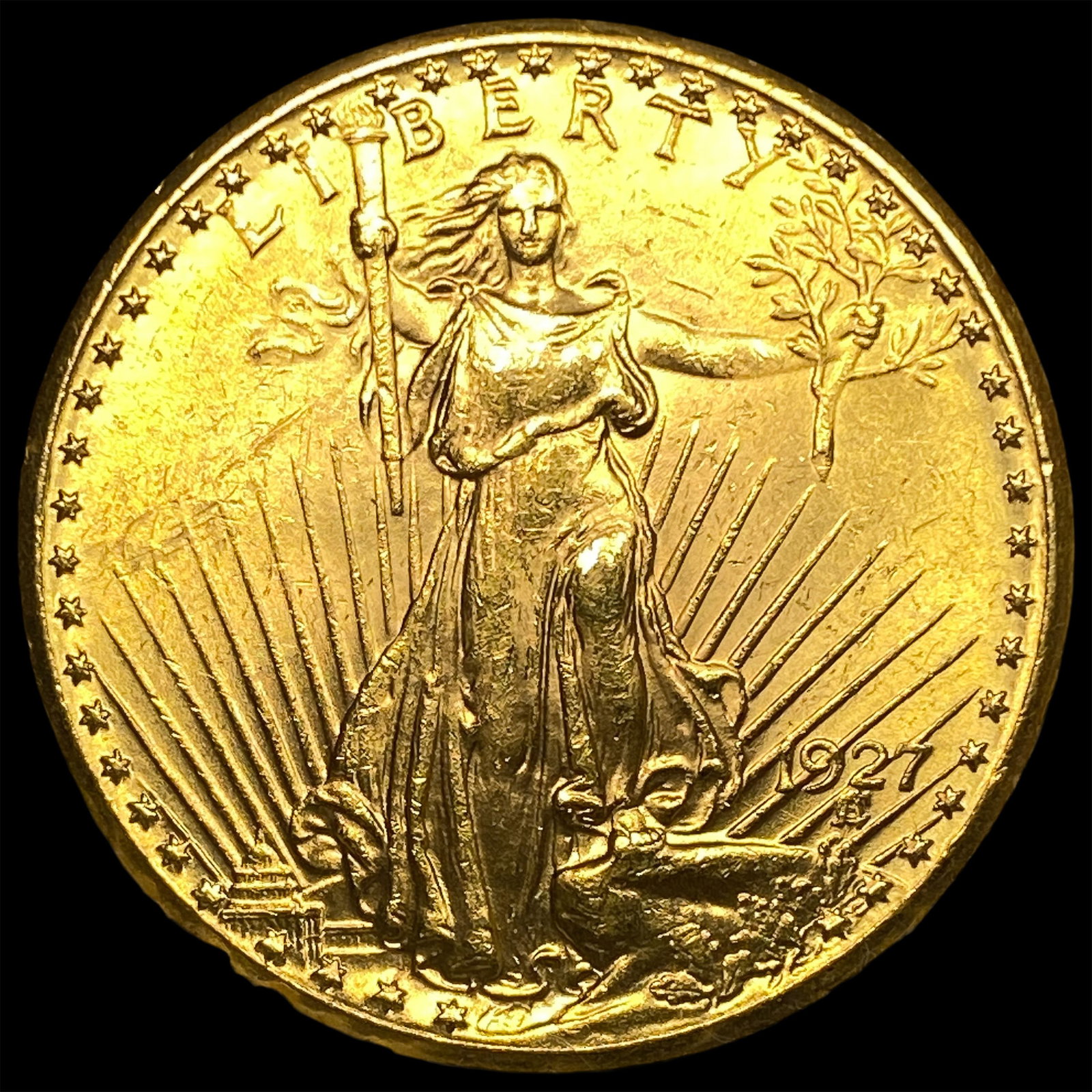 1927-S Gold $20 Saint-Gaudens Double Eagle UNCIRCULATED: 1927-S Gold $20 Saint-Gaudens Double Eagle UNCIRCULATED
