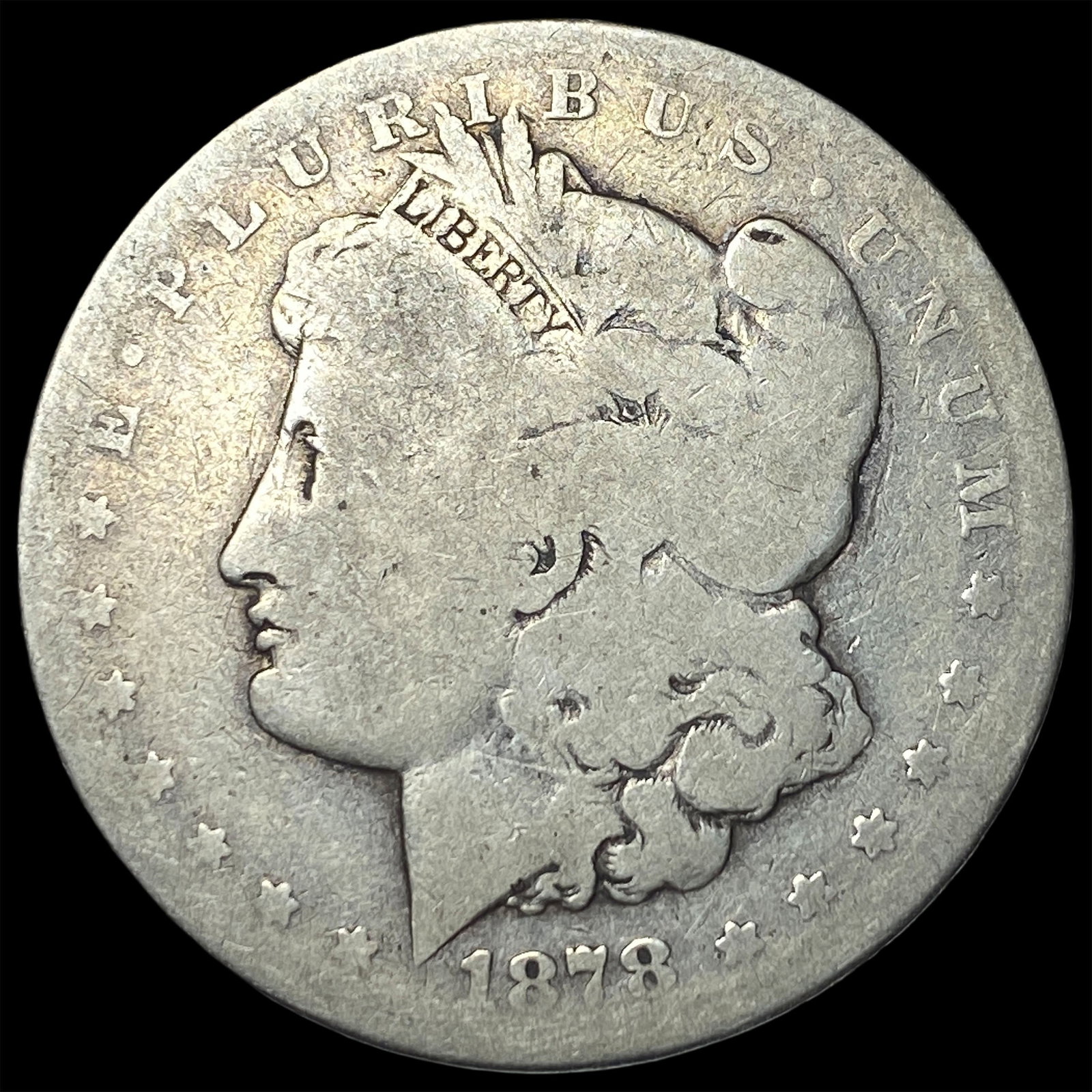 1878-S Silver Morgan Dollar NICELY CIRCULATED: 1878-S Silver Morgan Dollar NICELY CIRCULATED