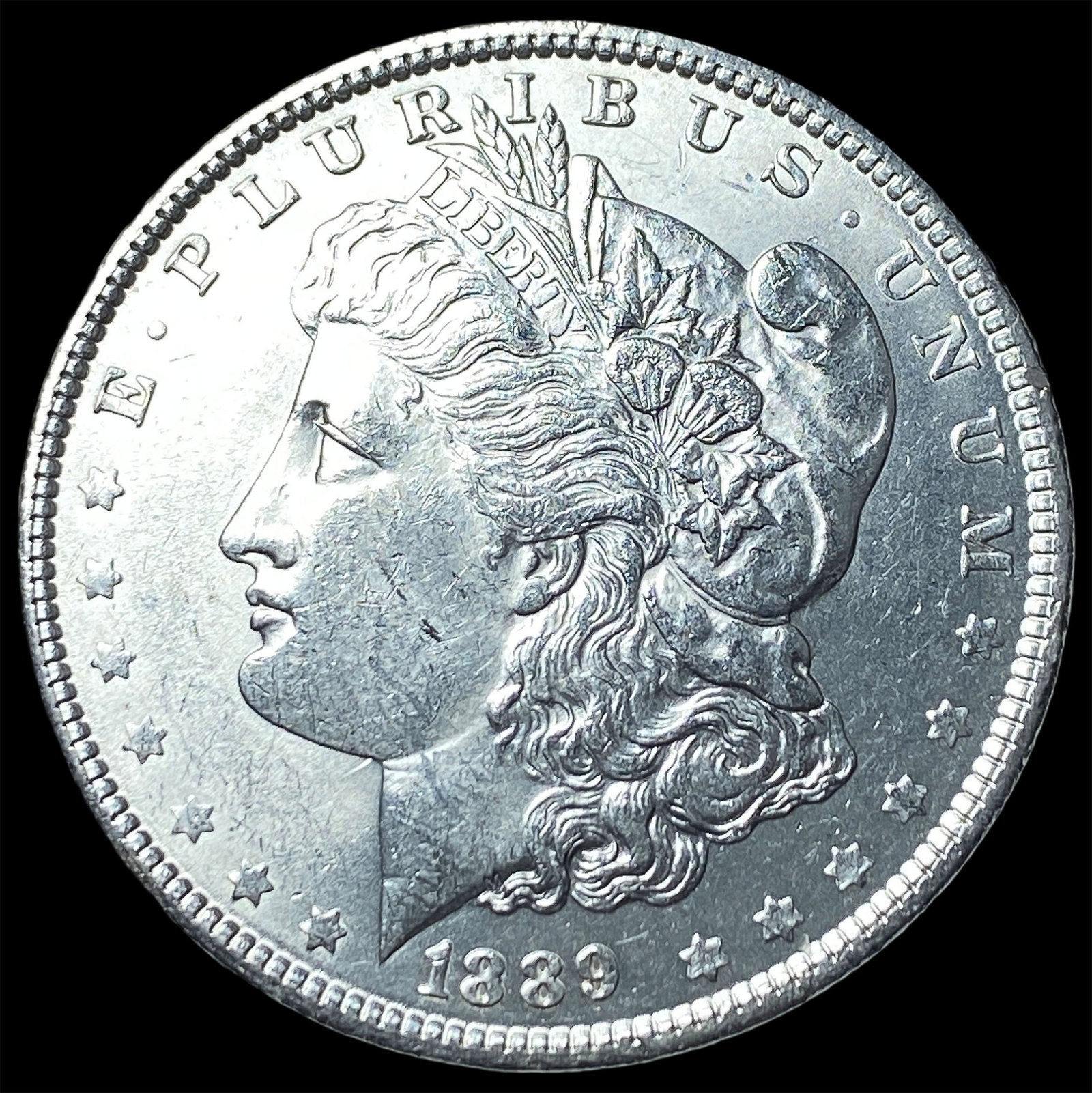1889 Morgan Silver Dollar UNCIRCULATED: 1889 Morgan Silver Dollar UNCIRCULATED