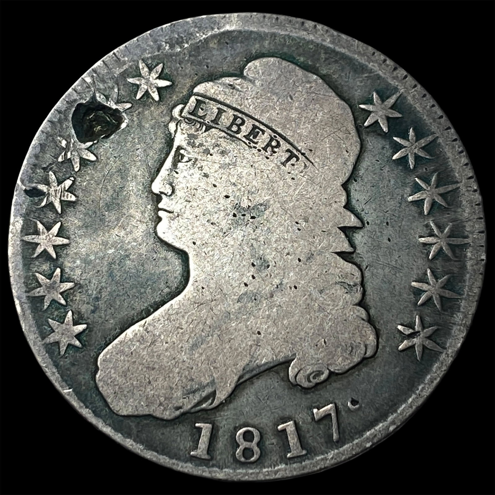 1817 Capped Bust Half Dollar HIGH GRADE: 1817 Capped Bust Half Dollar HIGH GRADE