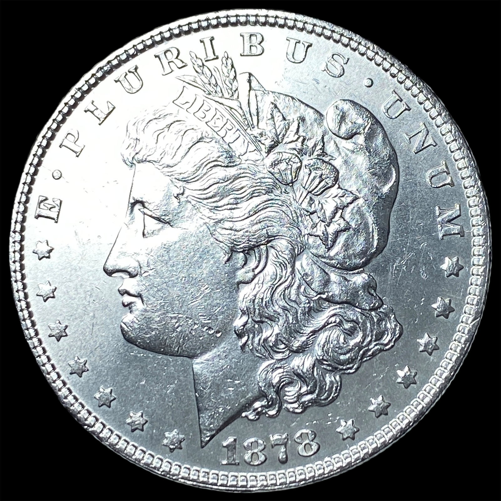 1878 Silver Morgan Dollar UNCIRCULATED: 1878 Silver Morgan Dollar UNCIRCULATED