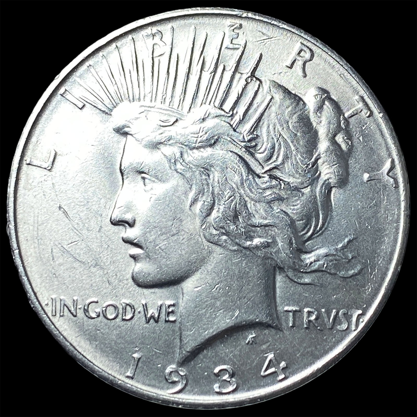 1934 Silver Peace Dollar UNCIRCULATED: 1934 Silver Peace Dollar UNCIRCULATED