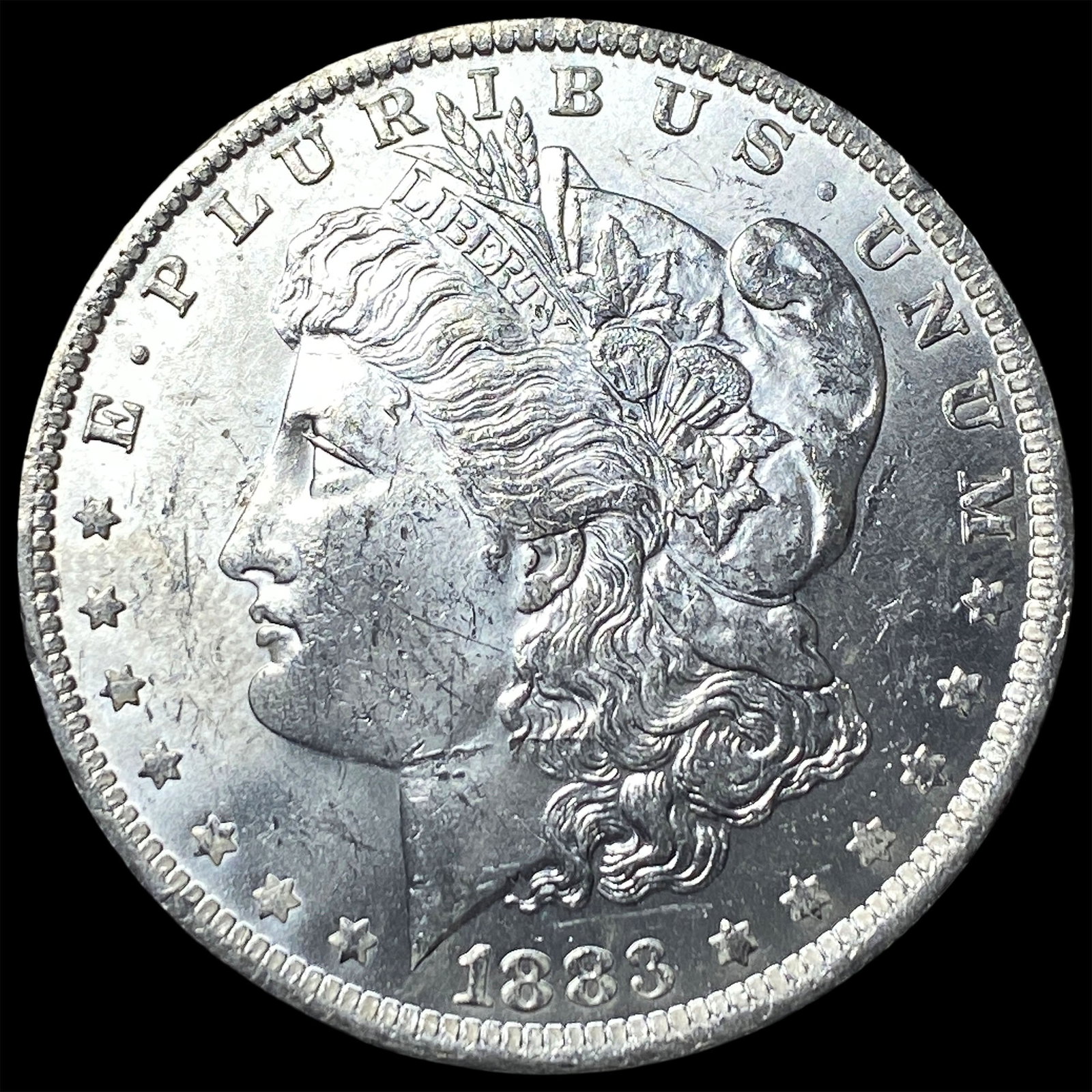 1883-O Silver Morgan Dollar GEM BU: 1883-O Silver Morgan Dollar GEM BU