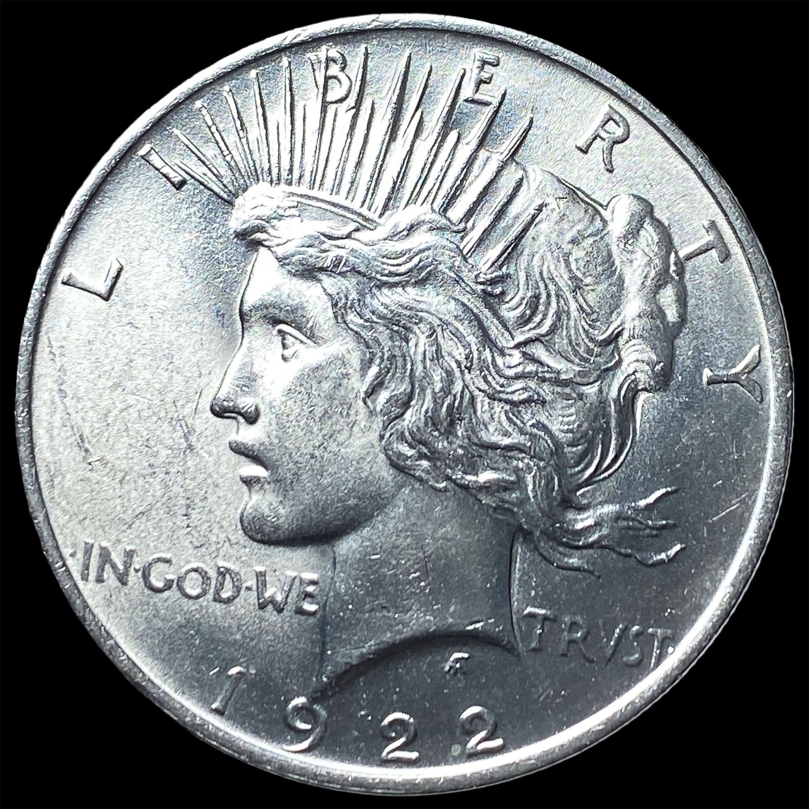 1922 Silver Peace Dollar UNCIRCULATED: 1922 Silver Peace Dollar UNCIRCULATED