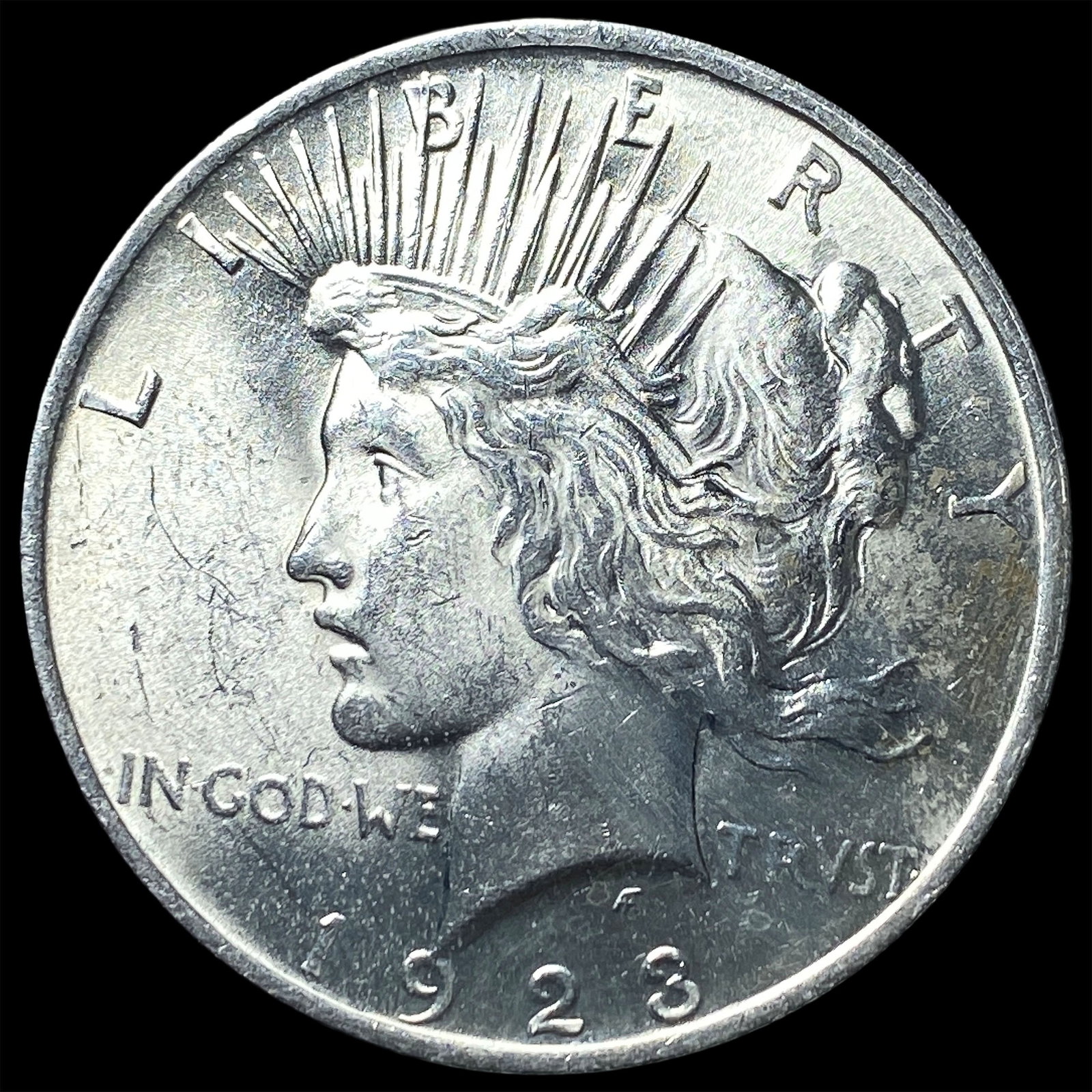 1923 Peace Silver Dollar UNCIRCULATED: 1923 Peace Silver Dollar UNCIRCULATED