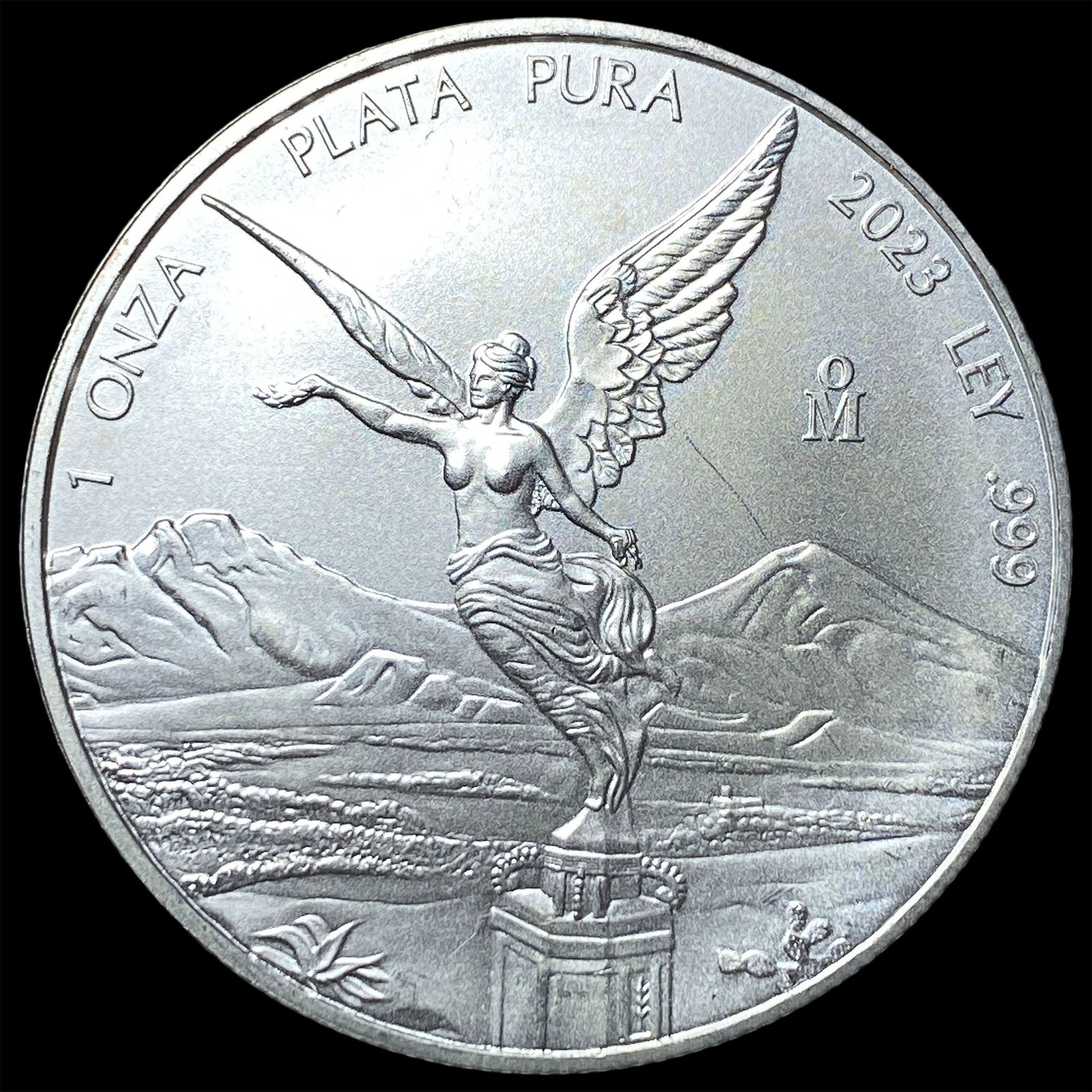 2023 Silver 1 Onza Libertad SUPERB GEM BU: 2023 Silver 1 Onza Libertad SUPERB GEM BU