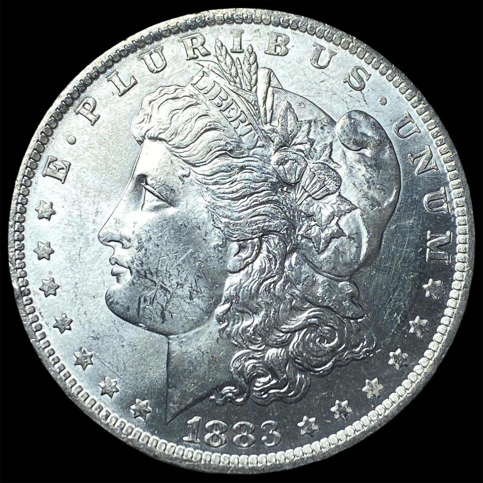 1883-O Silver Morgan Dollar GEM BU: 1883-O Silver Morgan Dollar GEM BU