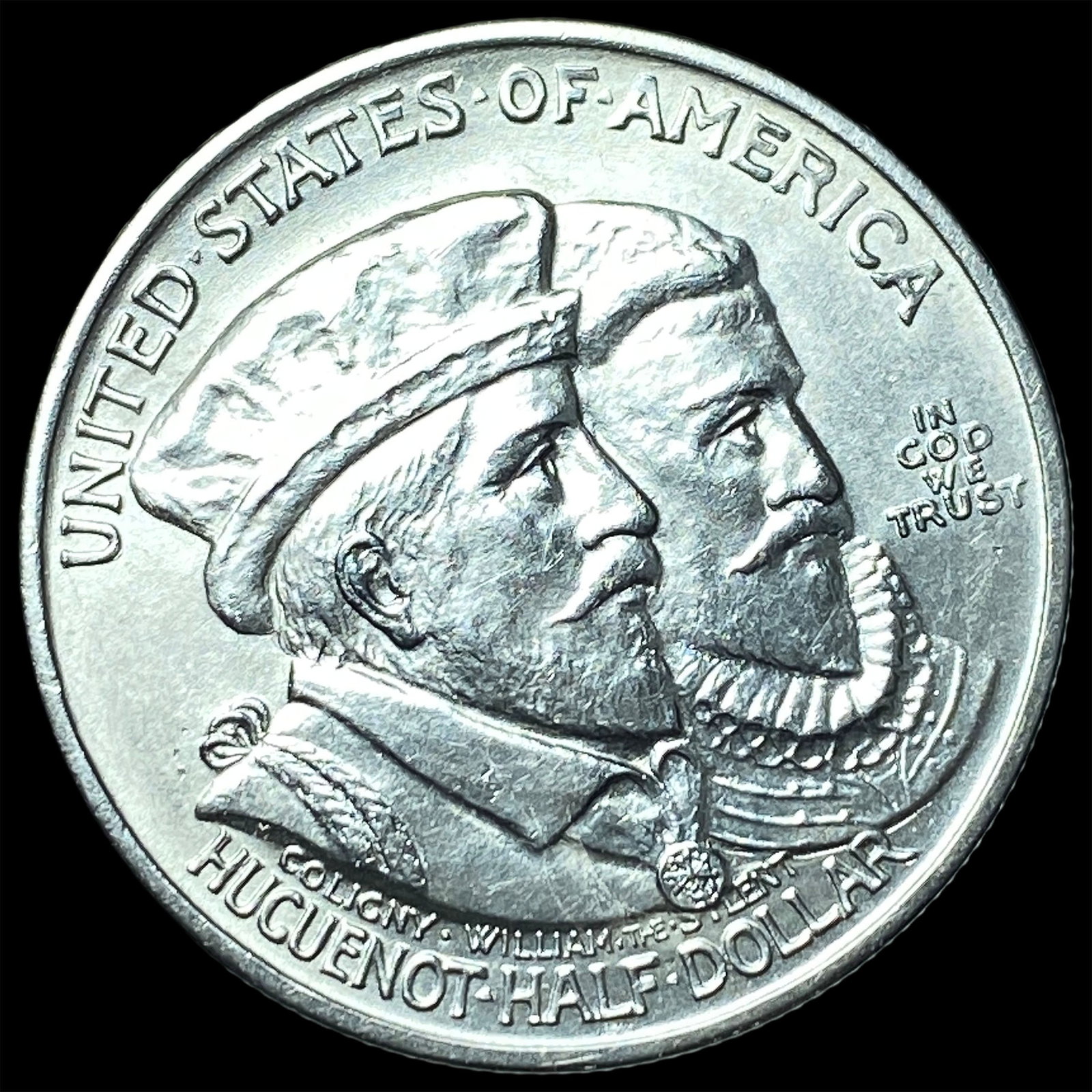 1924 Silver Huguenot-Walloon Half Dollar UNCIRCULATED: 1924 Silver Huguenot-Walloon Half Dollar UNCIRCULATED