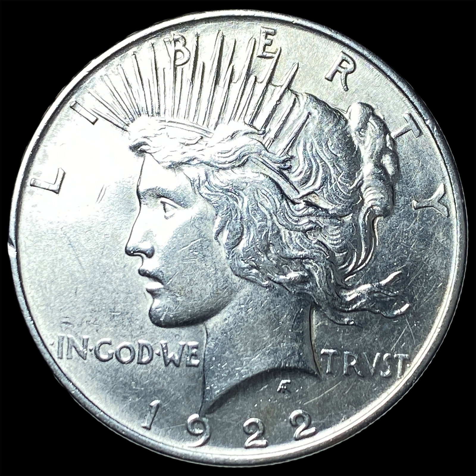 1922 Silver Peace Dollar UNCIRCULATED: 1922 Silver Peace Dollar UNCIRCULATED