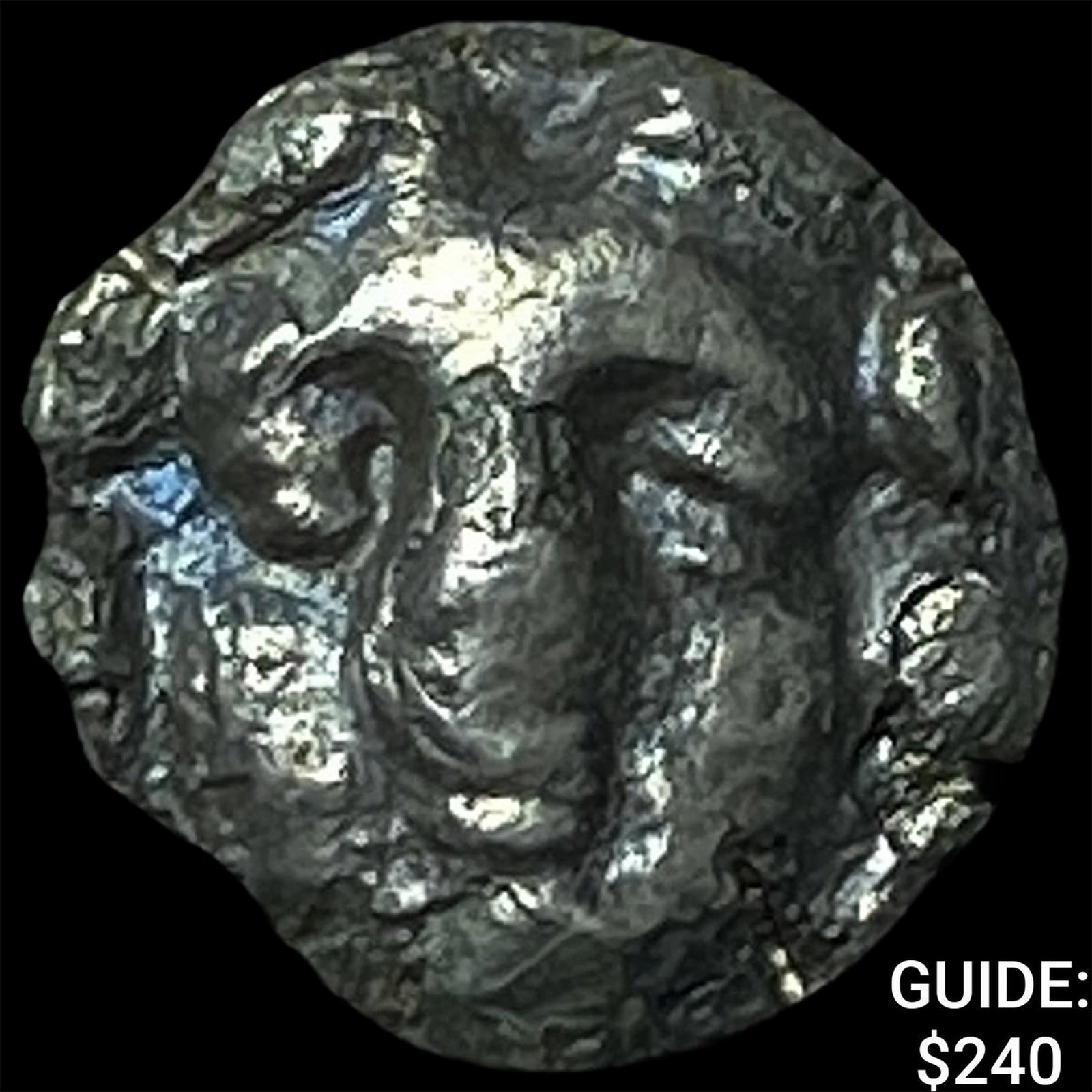 Greek Persian Silver Trihemiobol 1/4 Drachm: Greek Persian Silver Trihemiobol 1/4 Drachm