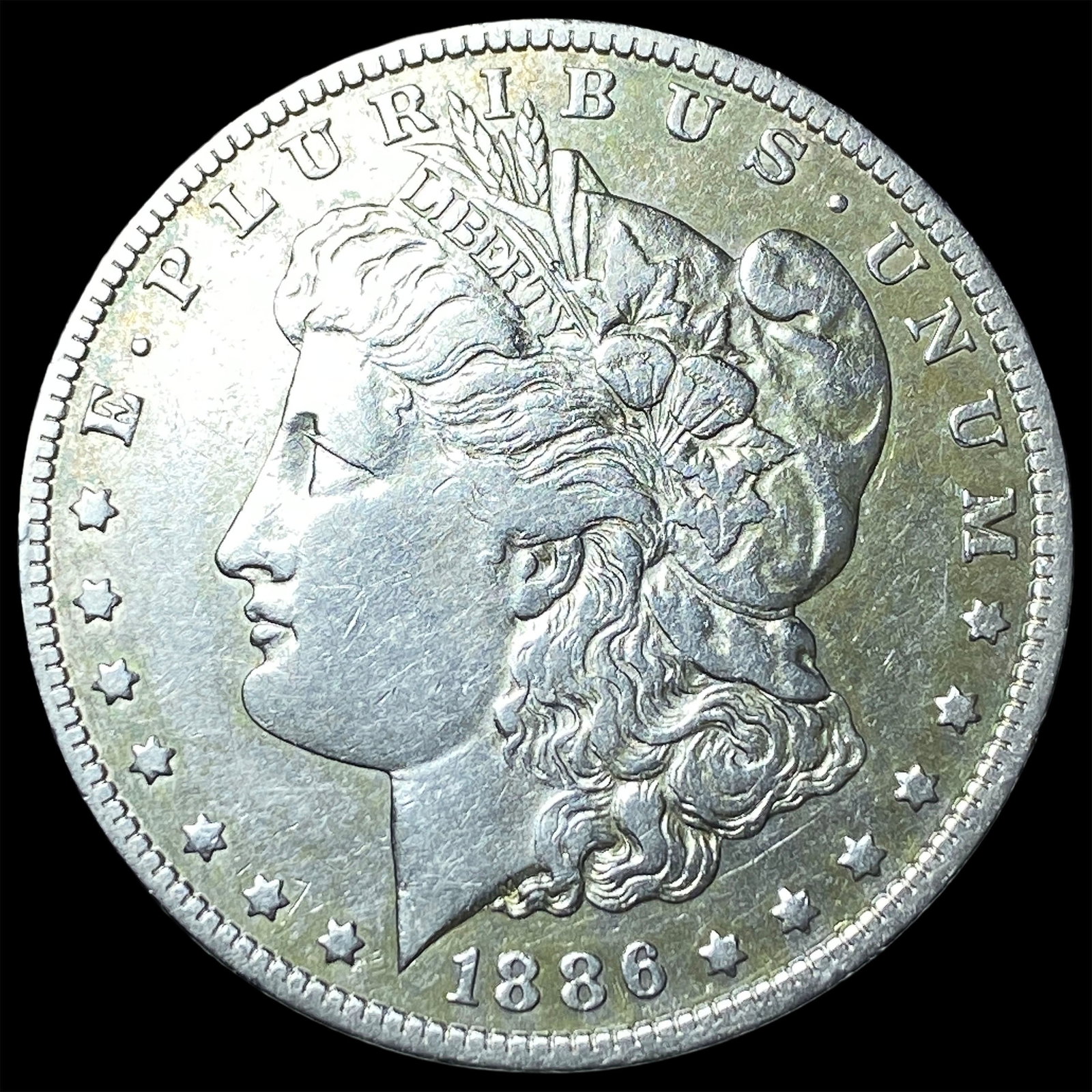 1886-O Silver Morgan Dollar NEARLY UNCIRCULATED: 1886-O Silver Morgan Dollar NEARLY UNCIRCULATED